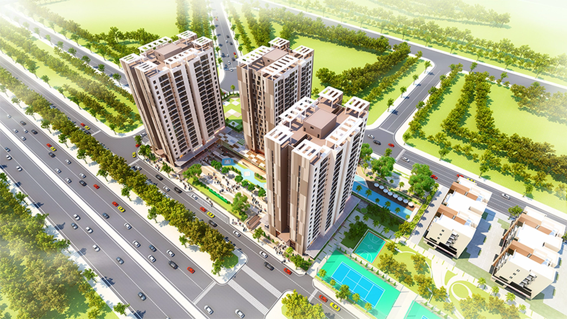 anh Can ho chung cu du an Viet Hung Green Park 2