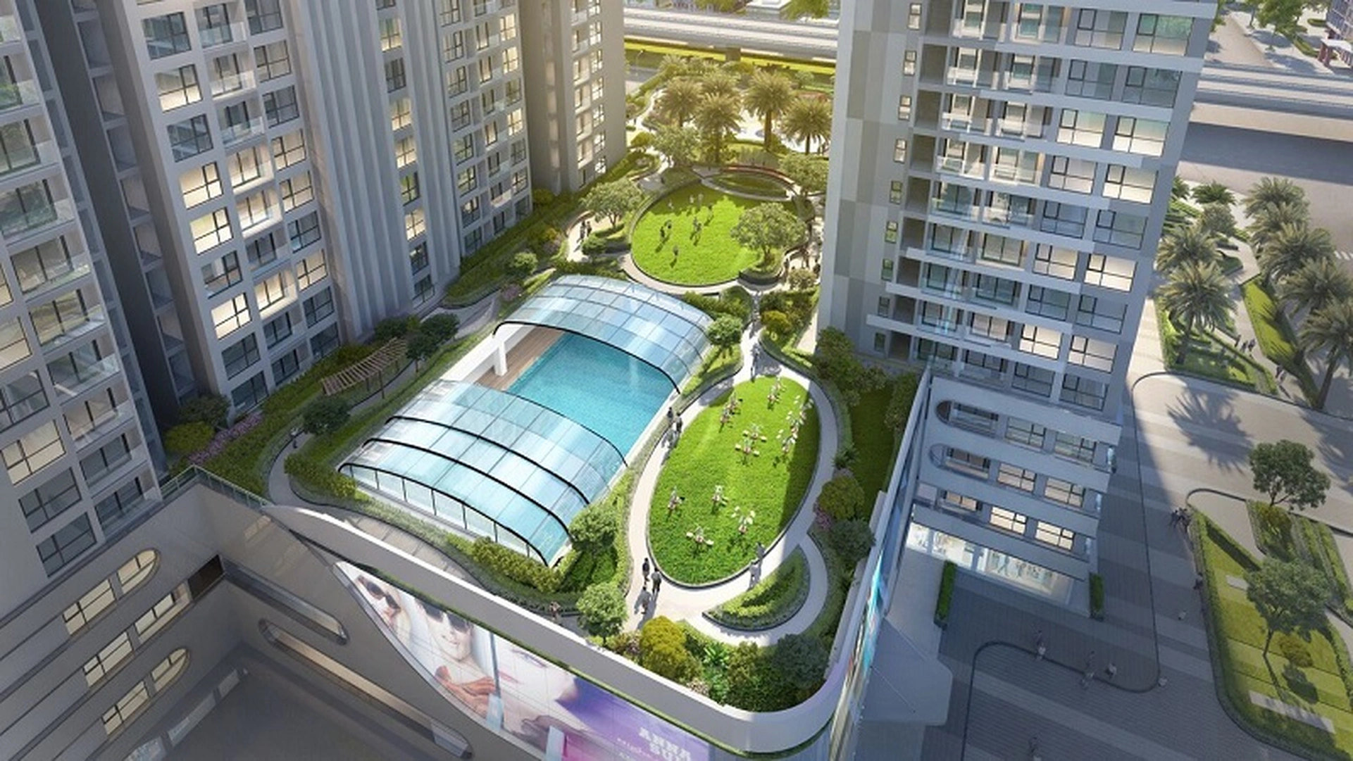 anh tien ich Can ho chung cu du an Vinhomes West Point 1