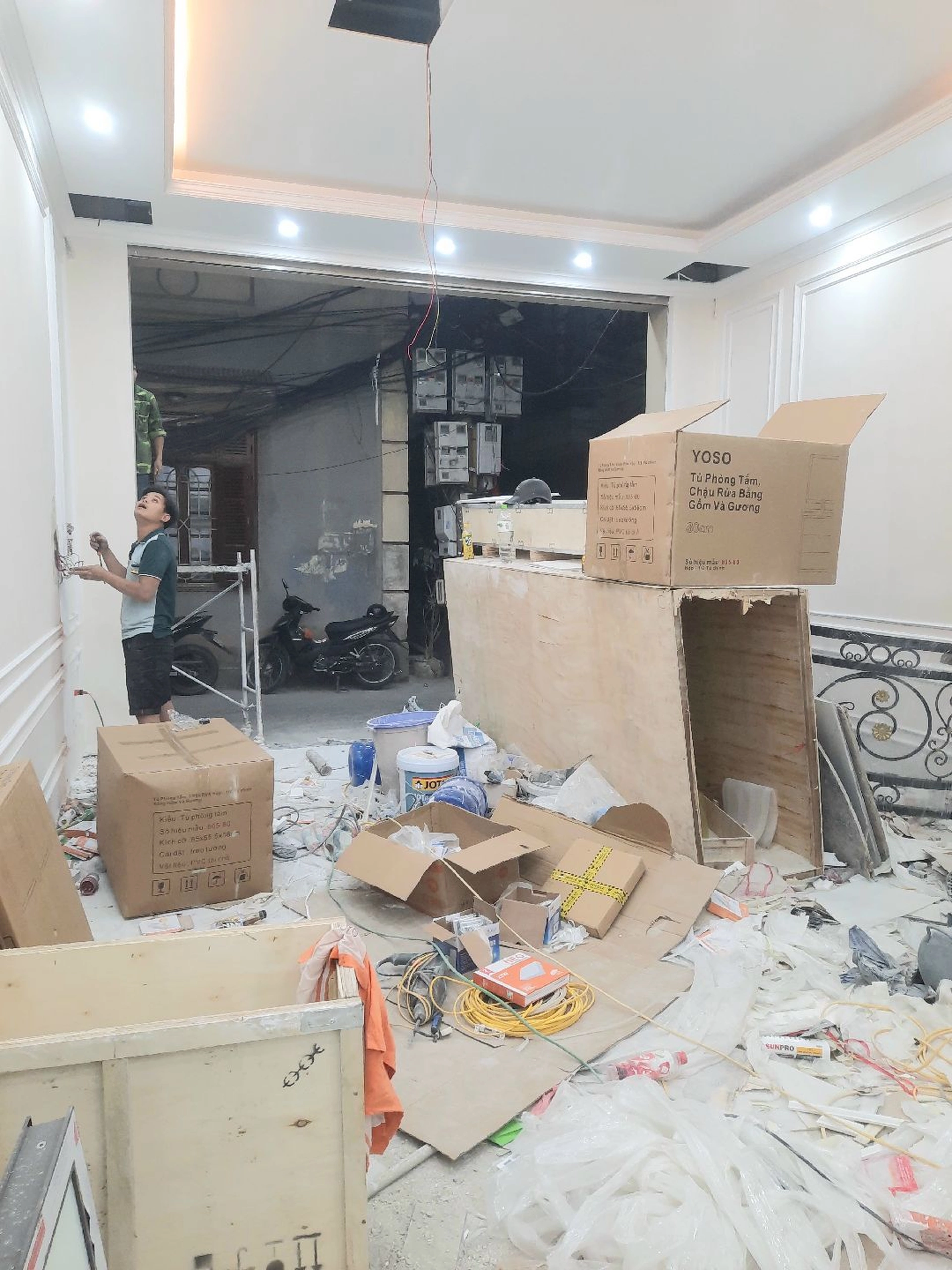 Nhà mặt ngõ cách Tô Vĩnh Diện 80m, P. Khương Trung, Q. Thanh Xuân, TP. Hà Nội