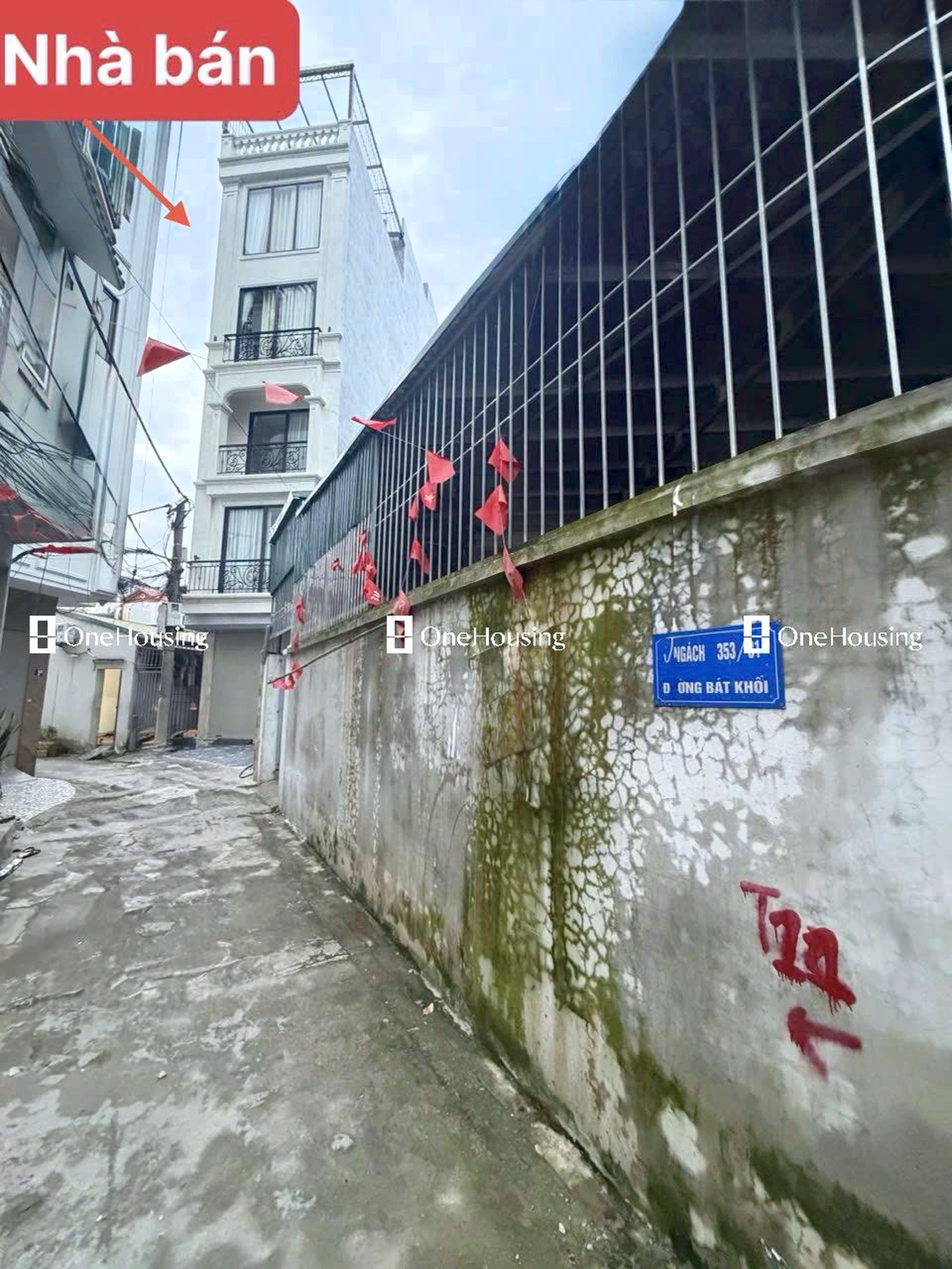 Nhà mặt ngõ cách Bát Khối (Mặt đê sông Hồng) 30m, P. Long Biên, Q. Long Biên, TP. Hà Nội