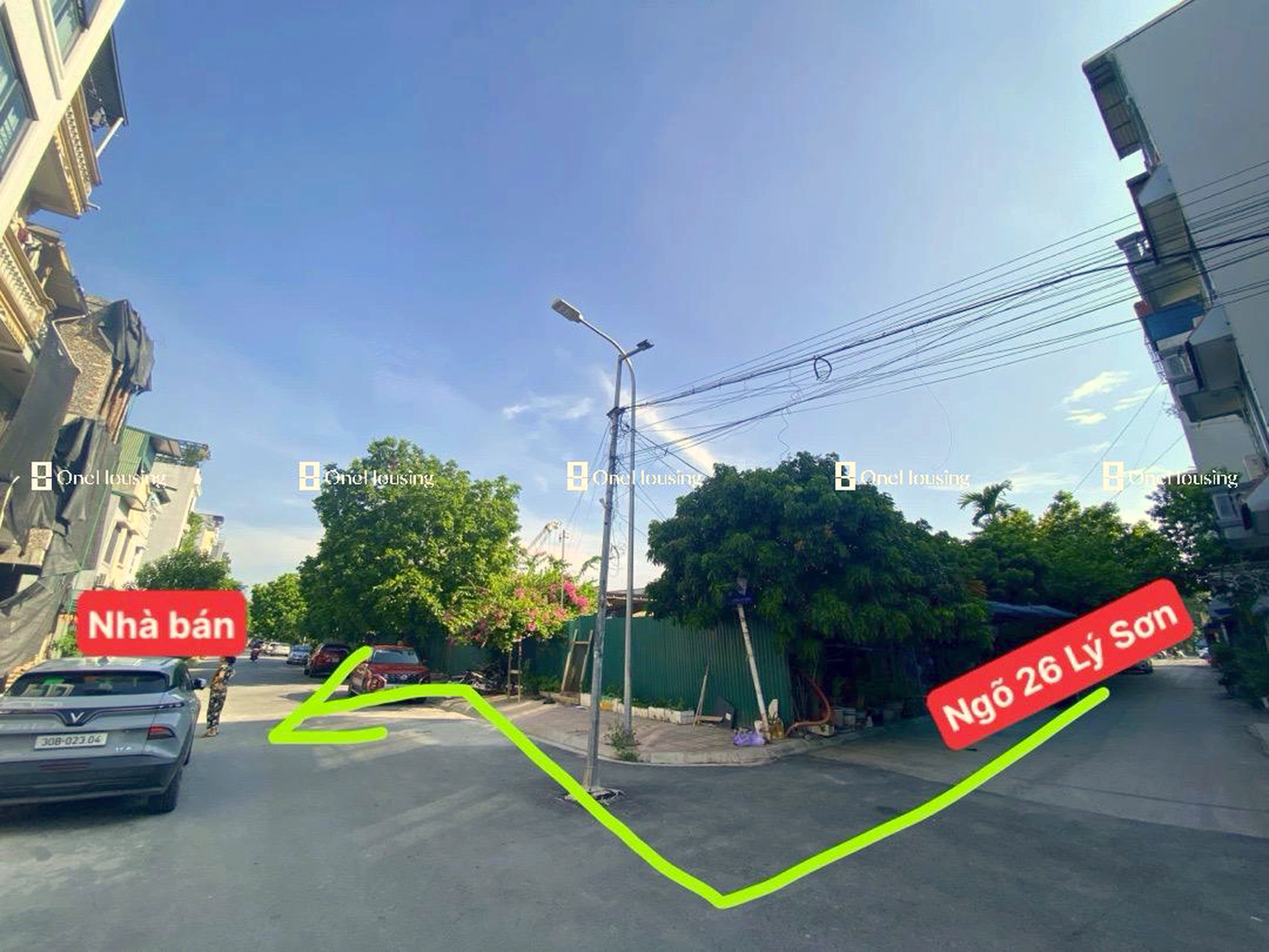 Nhà mặt phố Lý Sơn, P. Việt Hưng, Q. Long Biên, TP. Hà Nội