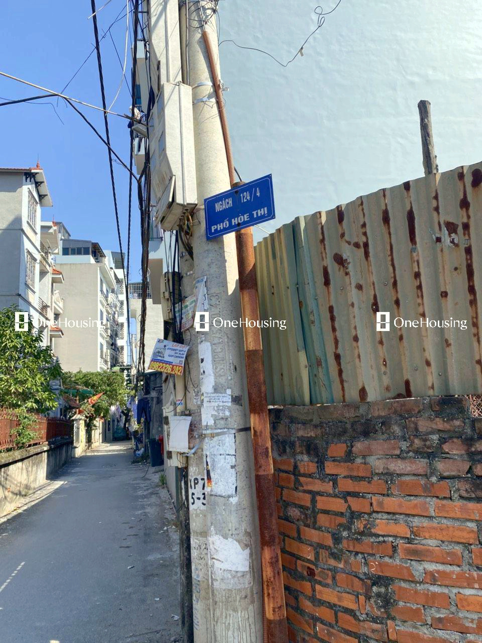 Nhà mặt ngõ cách Hòe Thị 100m, P. Phương Canh, Q. Nam Từ Liêm, TP. Hà Nội