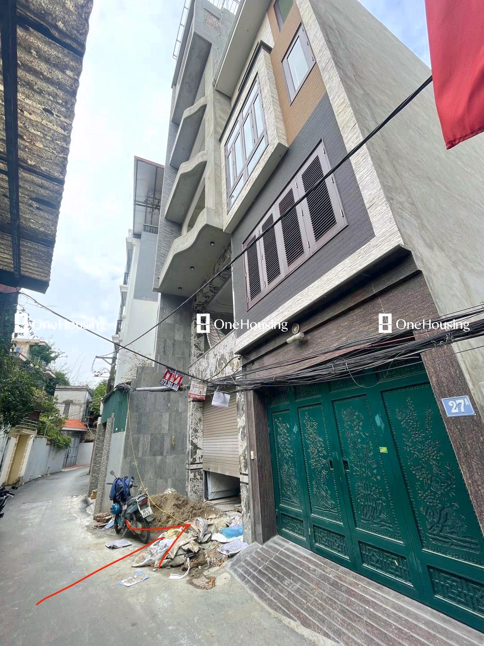 Nhà mặt ngõ cách Nguyễn Văn Cừ 10m, P. Gia Thụy, Q. Long Biên, TP. Hà Nội