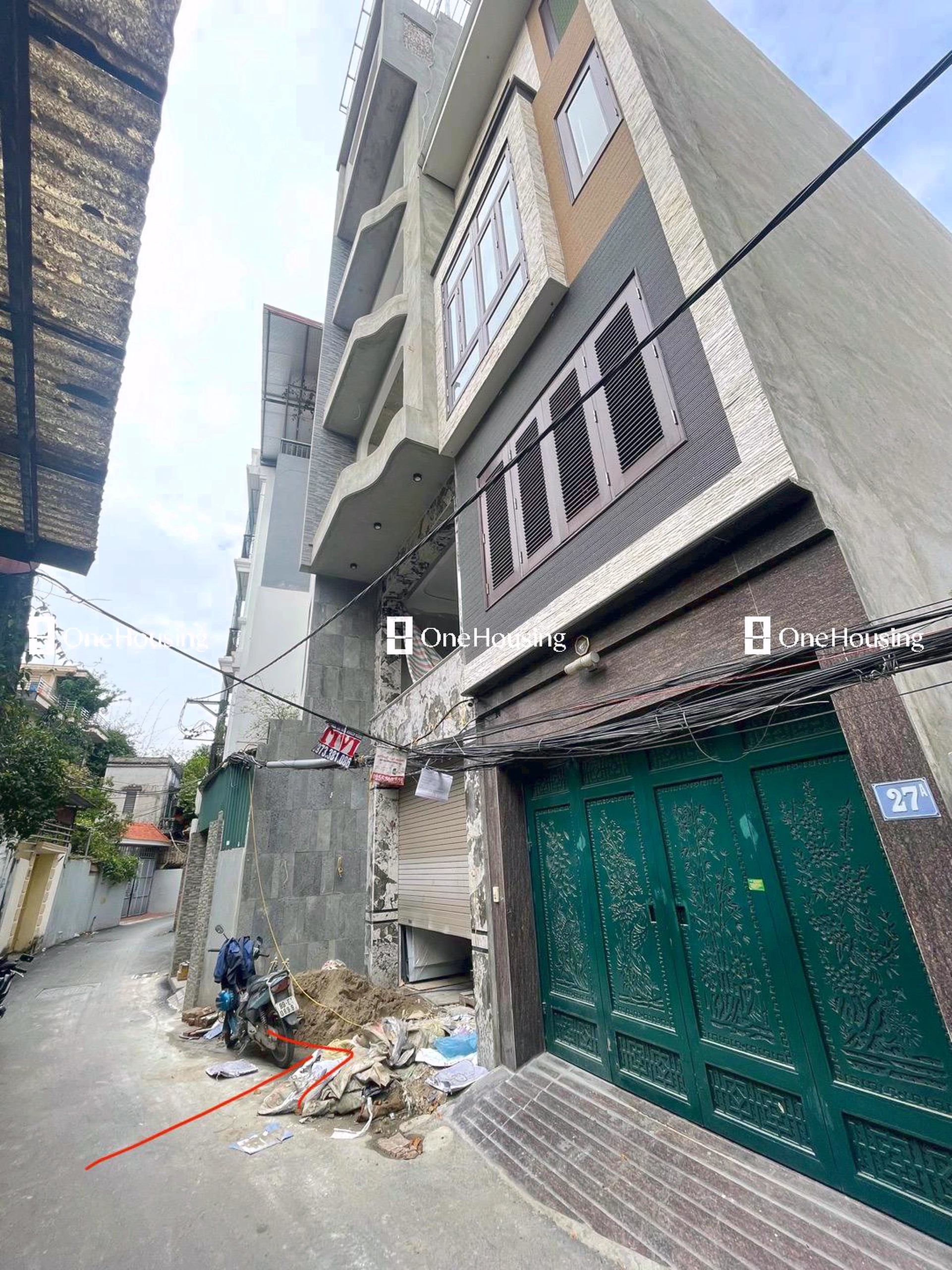 Nhà mặt ngõ cách Nguyễn Văn Cừ 10m, P. Gia Thụy, Q. Long Biên, TP. Hà Nội