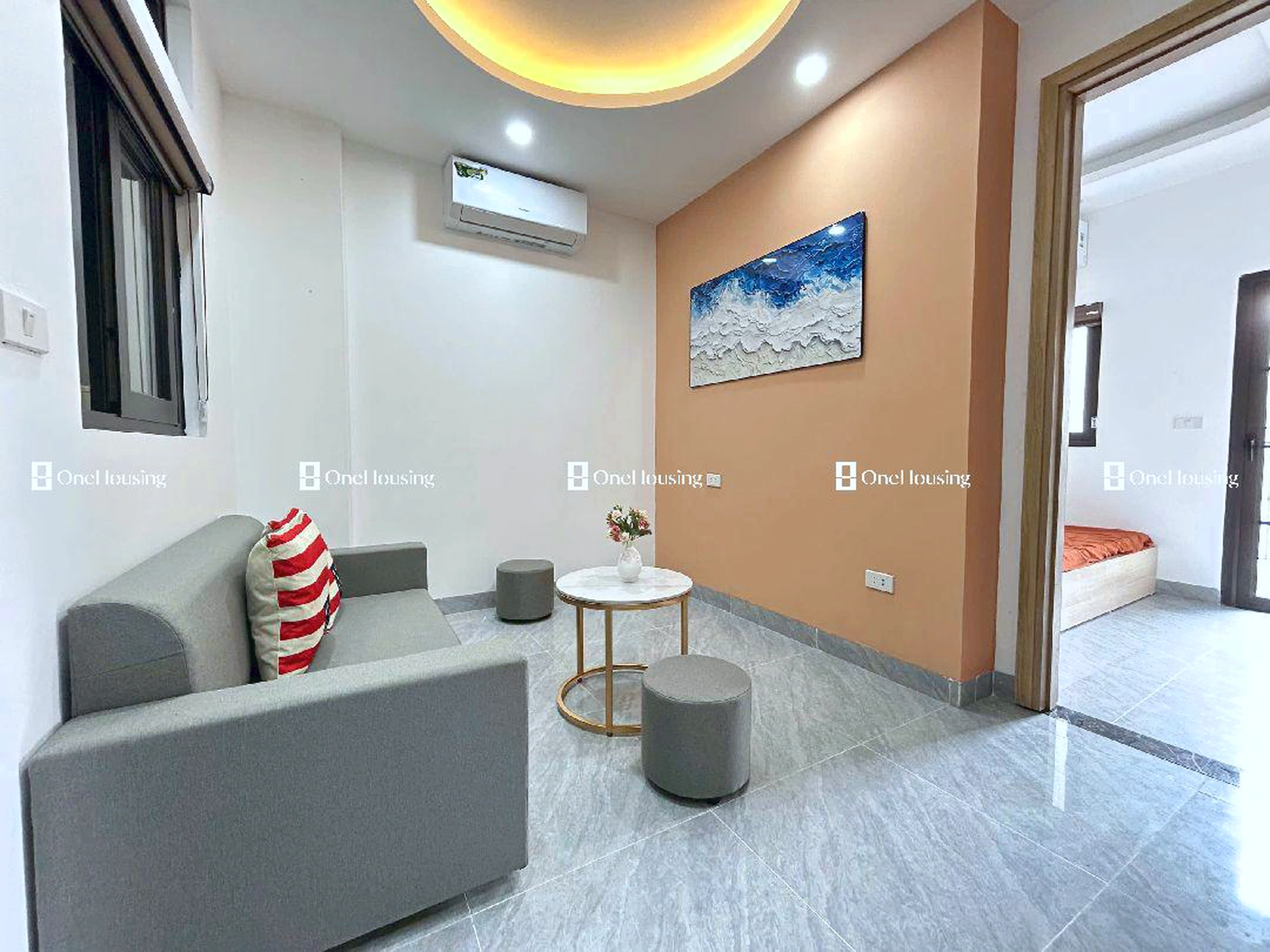 Nhà mặt ngõ cách Đường Vạn Xuân 312.8m, X. Kim Chung, H. Hoài Đức, TP. Hà Nội