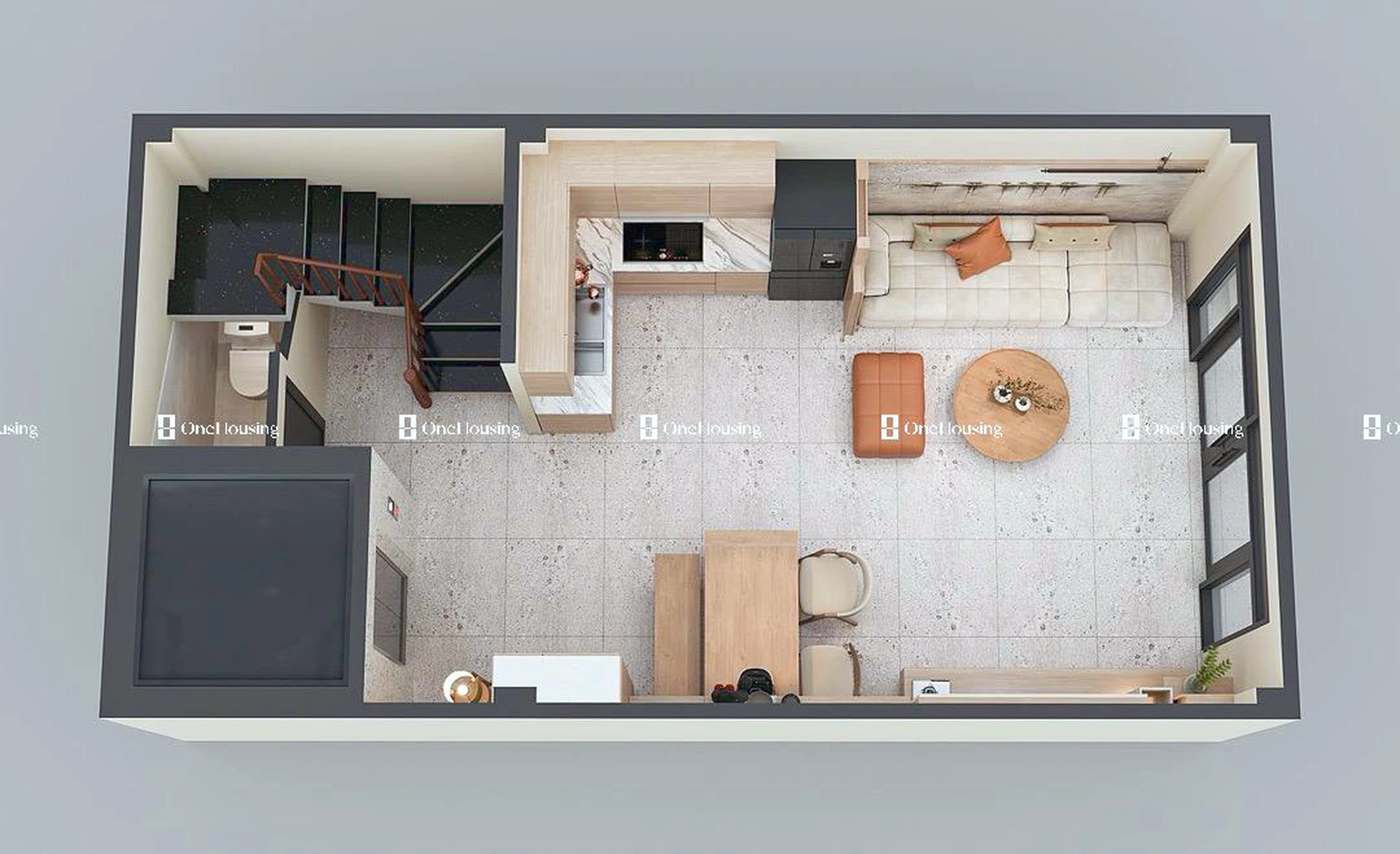 Nhà mặt ngõ cách Giải Phóng (phía đối diện đường tàu) 30m, P. Hoàng Liệt, Q. Hoàng Mai, TP. Hà Nội