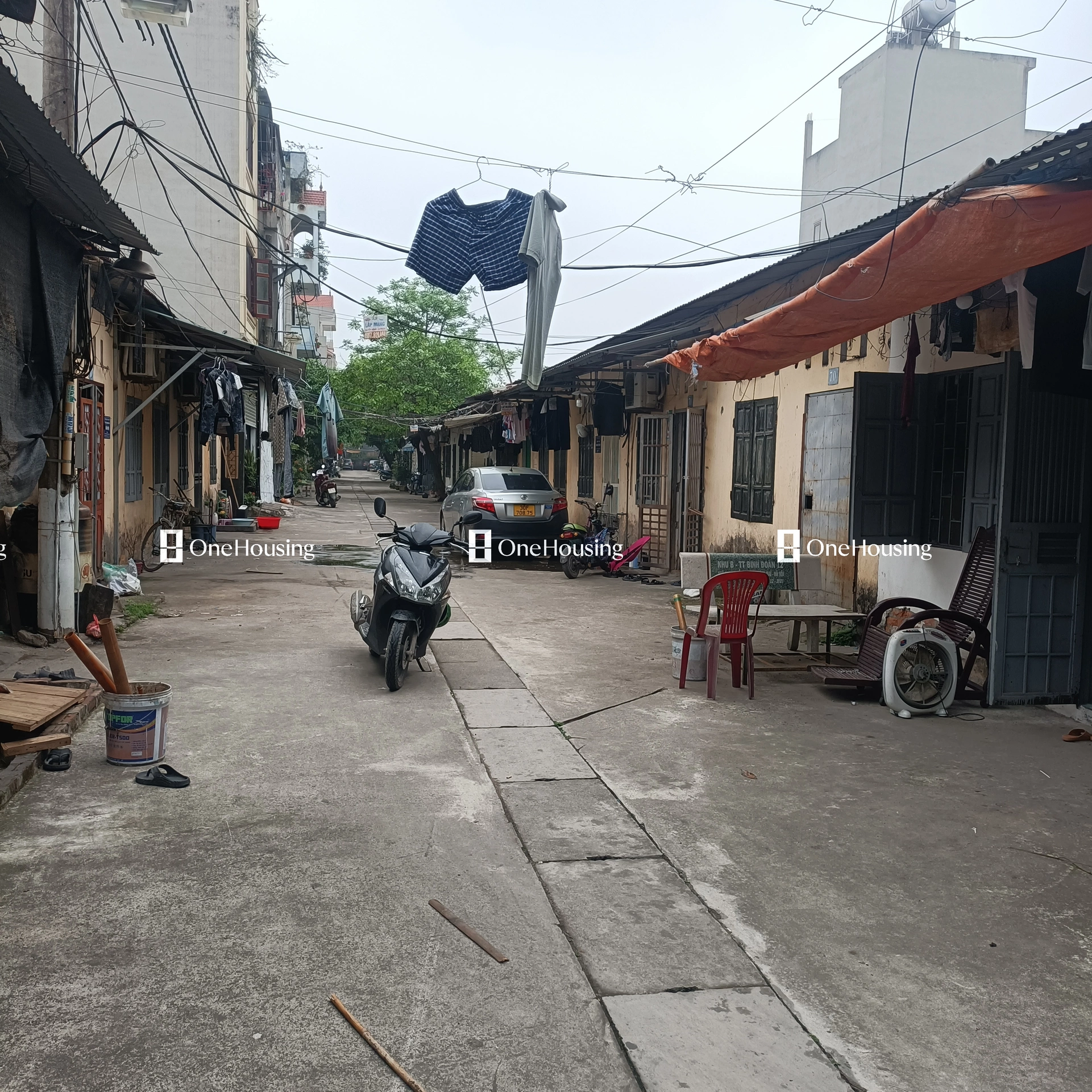 Nhà mặt ngõ cách Đường đê Nguyễn Khoái (trong đê) 50m, P. Lĩnh Nam, Q. Hoàng Mai, TP. Hà Nội