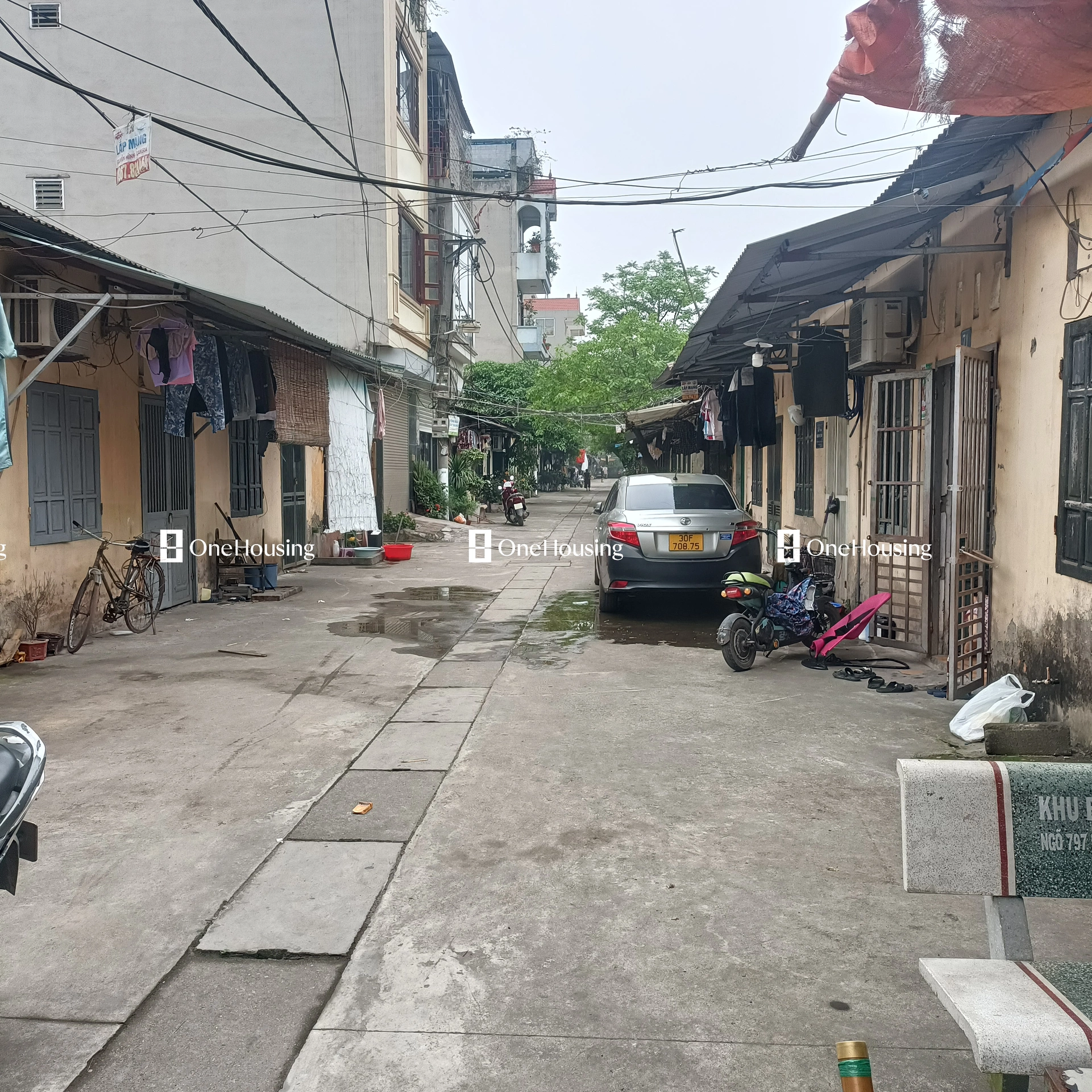 Nhà mặt ngõ cách Đường đê Nguyễn Khoái (trong đê) 50m, P. Lĩnh Nam, Q. Hoàng Mai, TP. Hà Nội