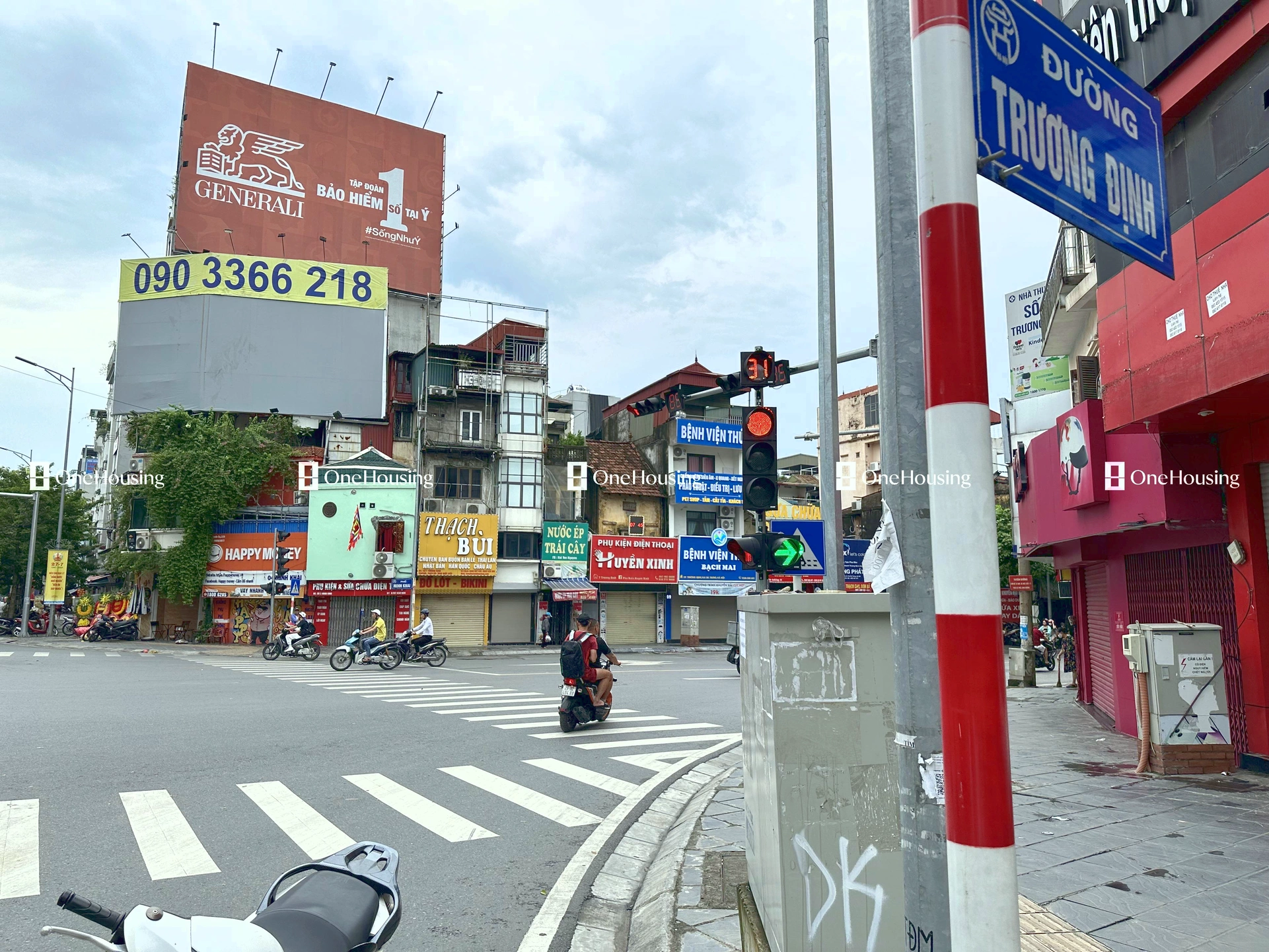 Nhà mặt phố Trương Định, P. Trương Định, Q. Hai Bà Trưng, TP. Hà Nội