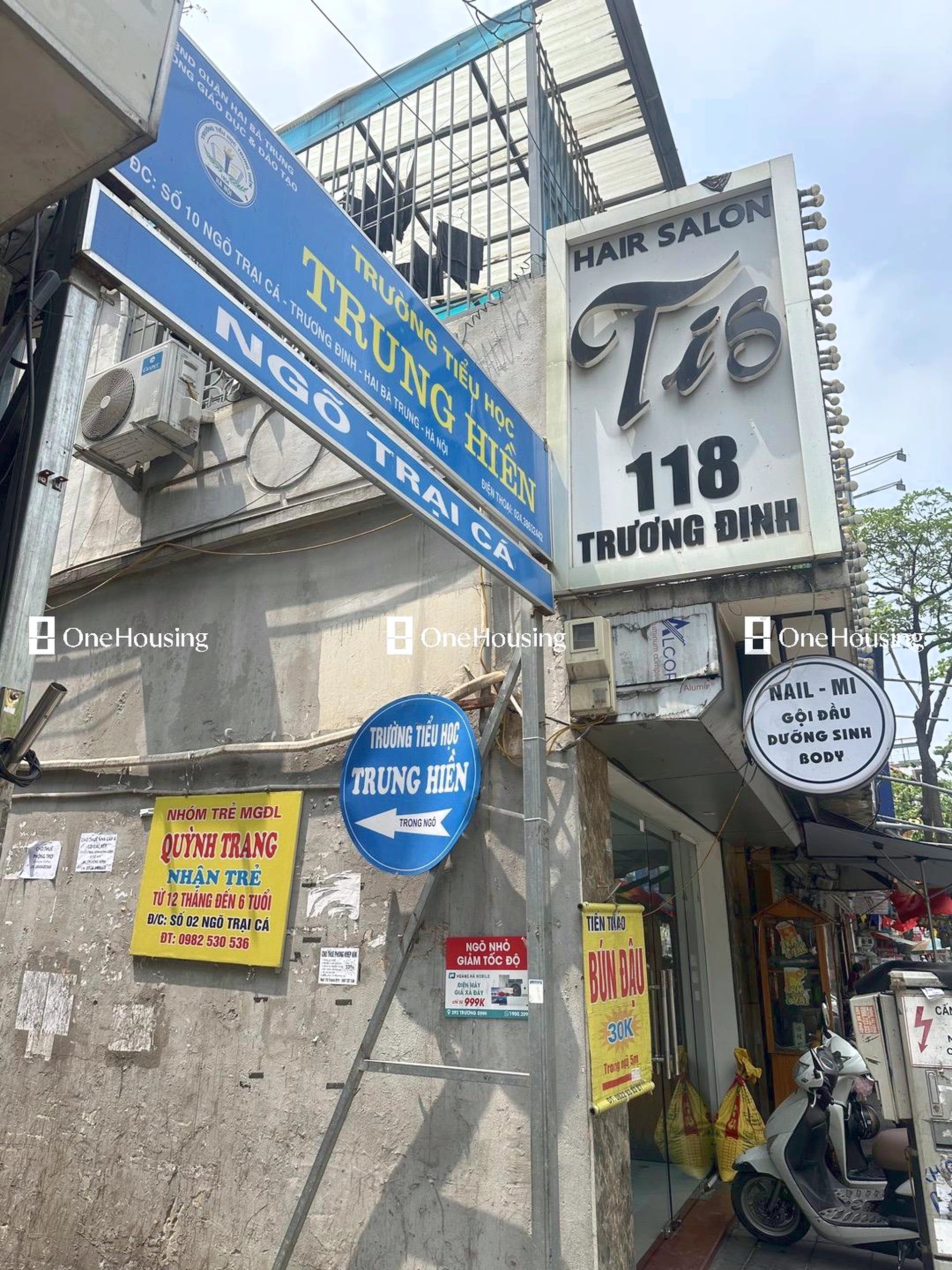 Nhà mặt ngõ cách Ngõ Trại Cá 70m, P. Trương Định, Q. Hai Bà Trưng, TP. Hà Nội