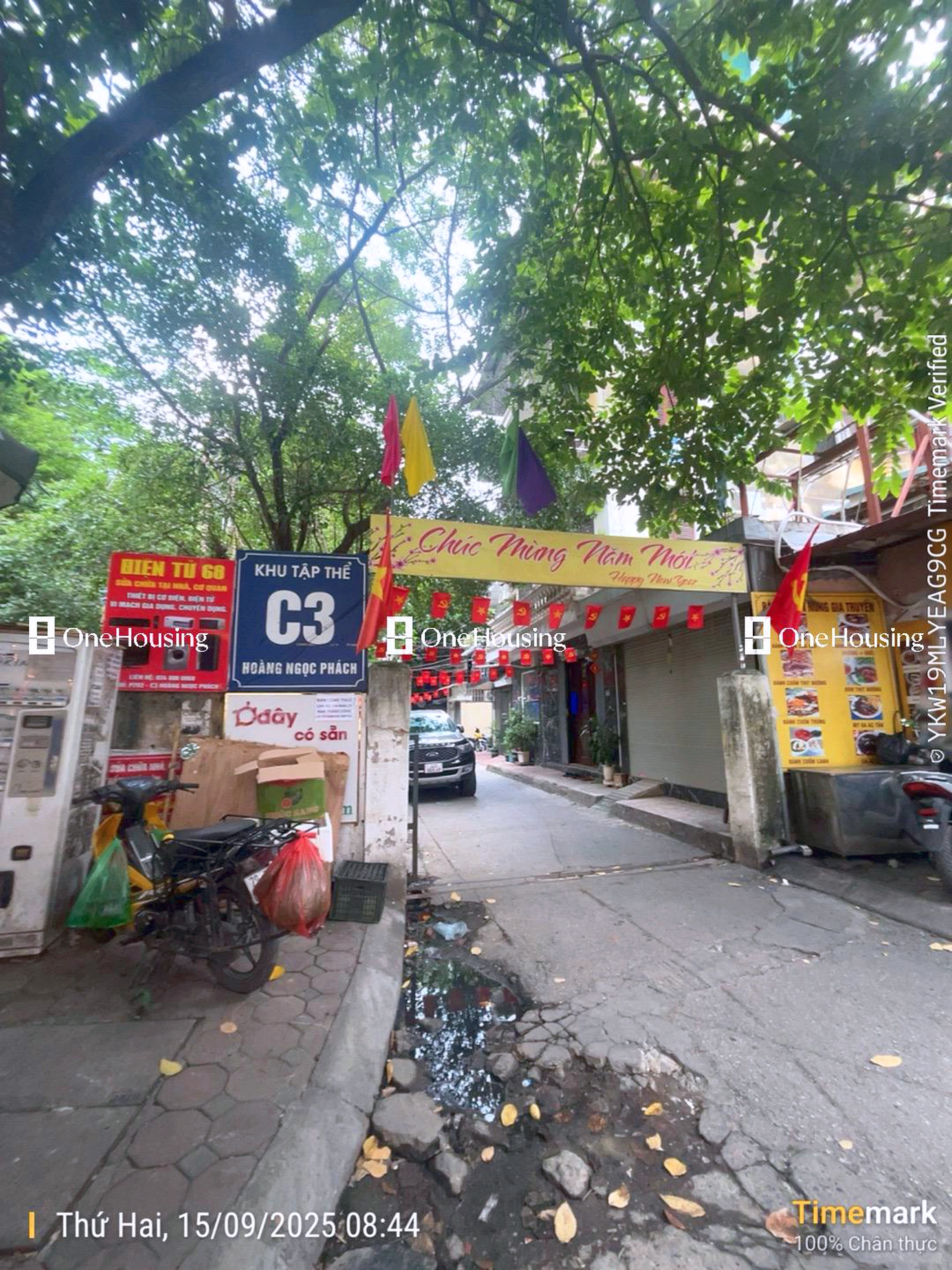 Nhà mặt ngõ cách Hoàng Ngọc Phách 15m, P. Láng Hạ, Q. Đống Đa, TP. Hà Nội