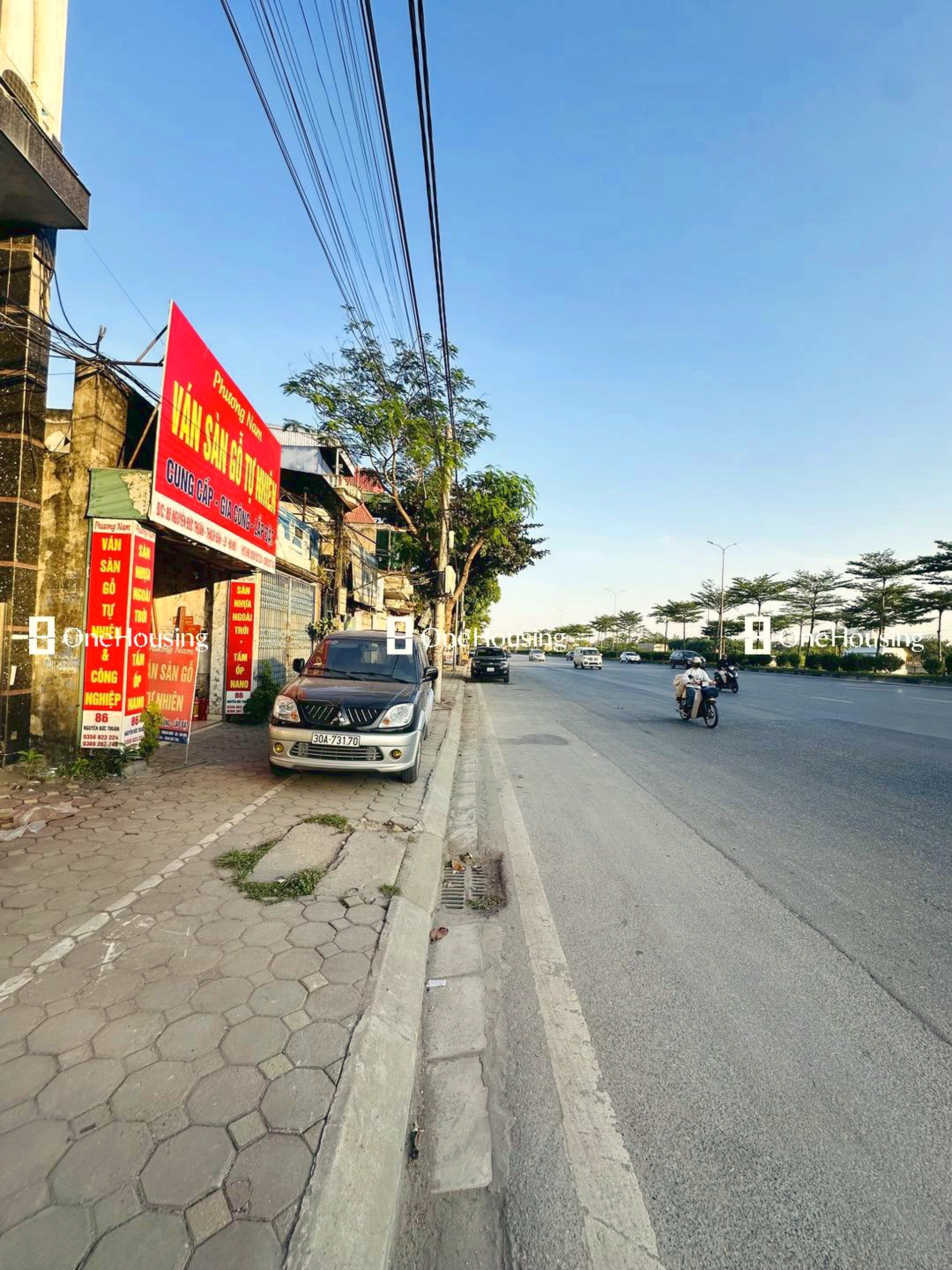 Nhà mặt phố Nguyễn Đức Thuận, P. Thạch Bàn, Q. Long Biên, TP. Hà Nội