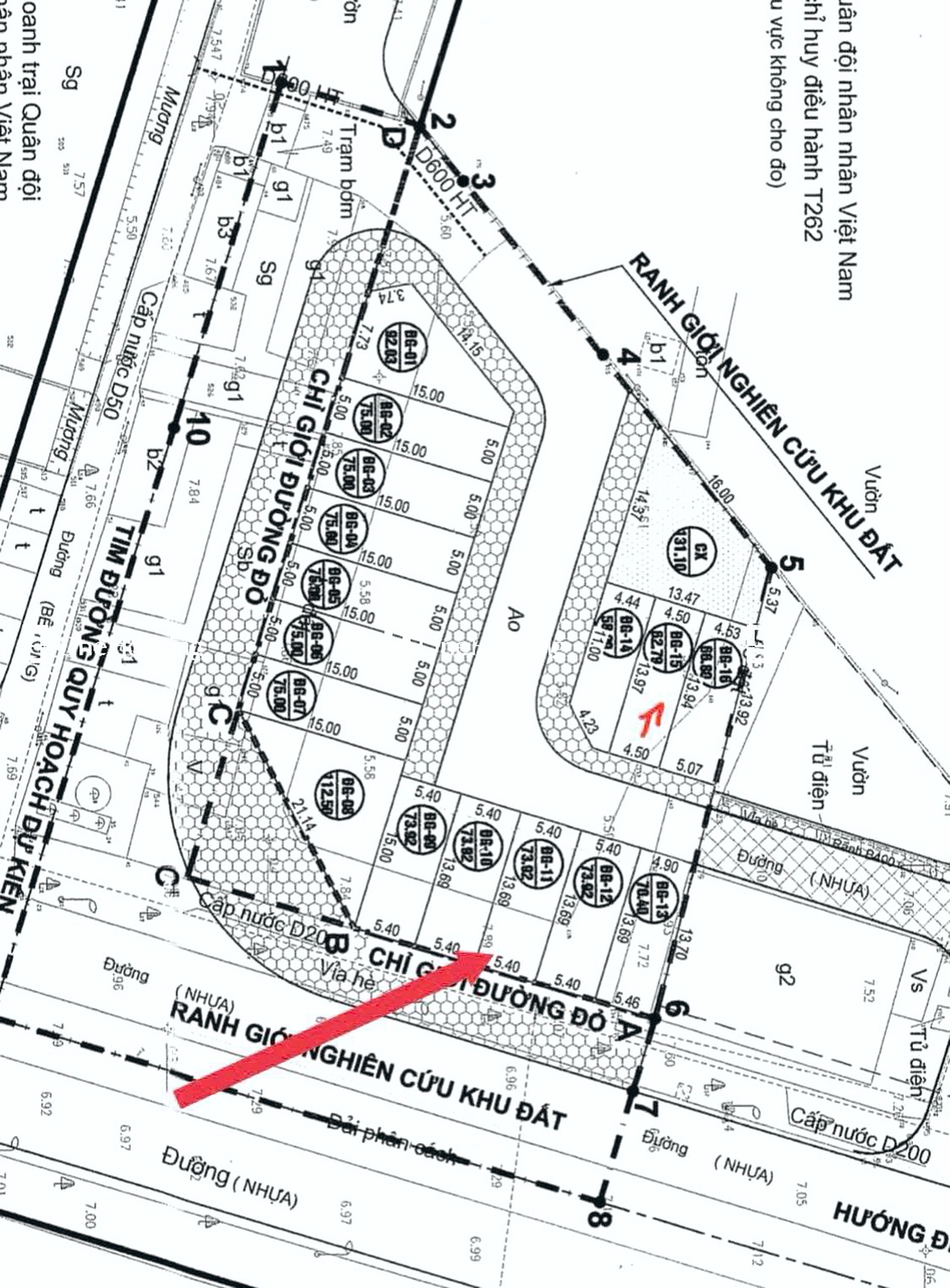 Đất nền Di Trạch, X. Kim Chung, H. Hoài Đức, TP. Hà Nội