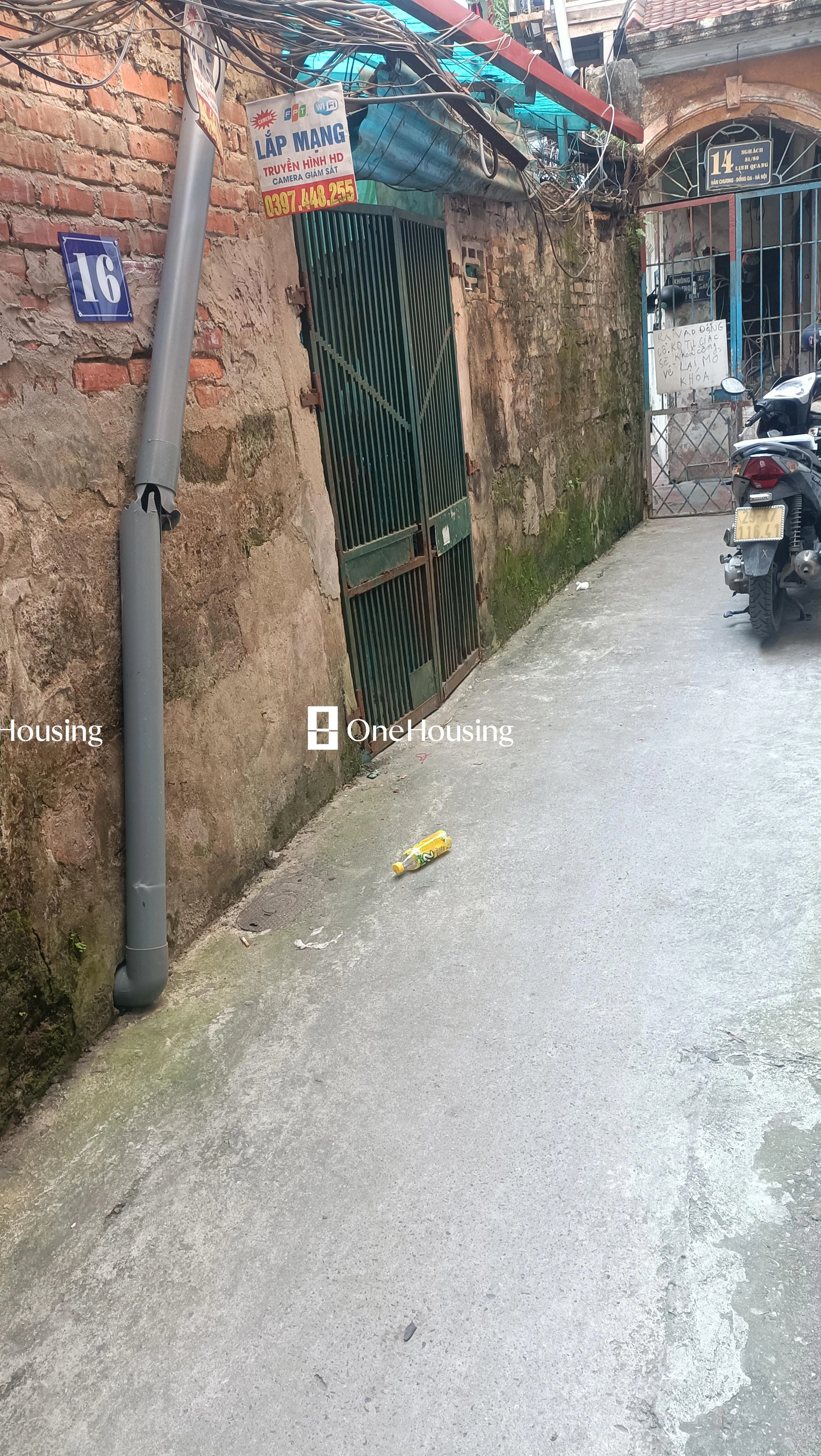 Nhà mặt ngõ cách Hồ Văn Chương 80m, P. Văn Chương, Q. Đống Đa, TP. Hà Nội