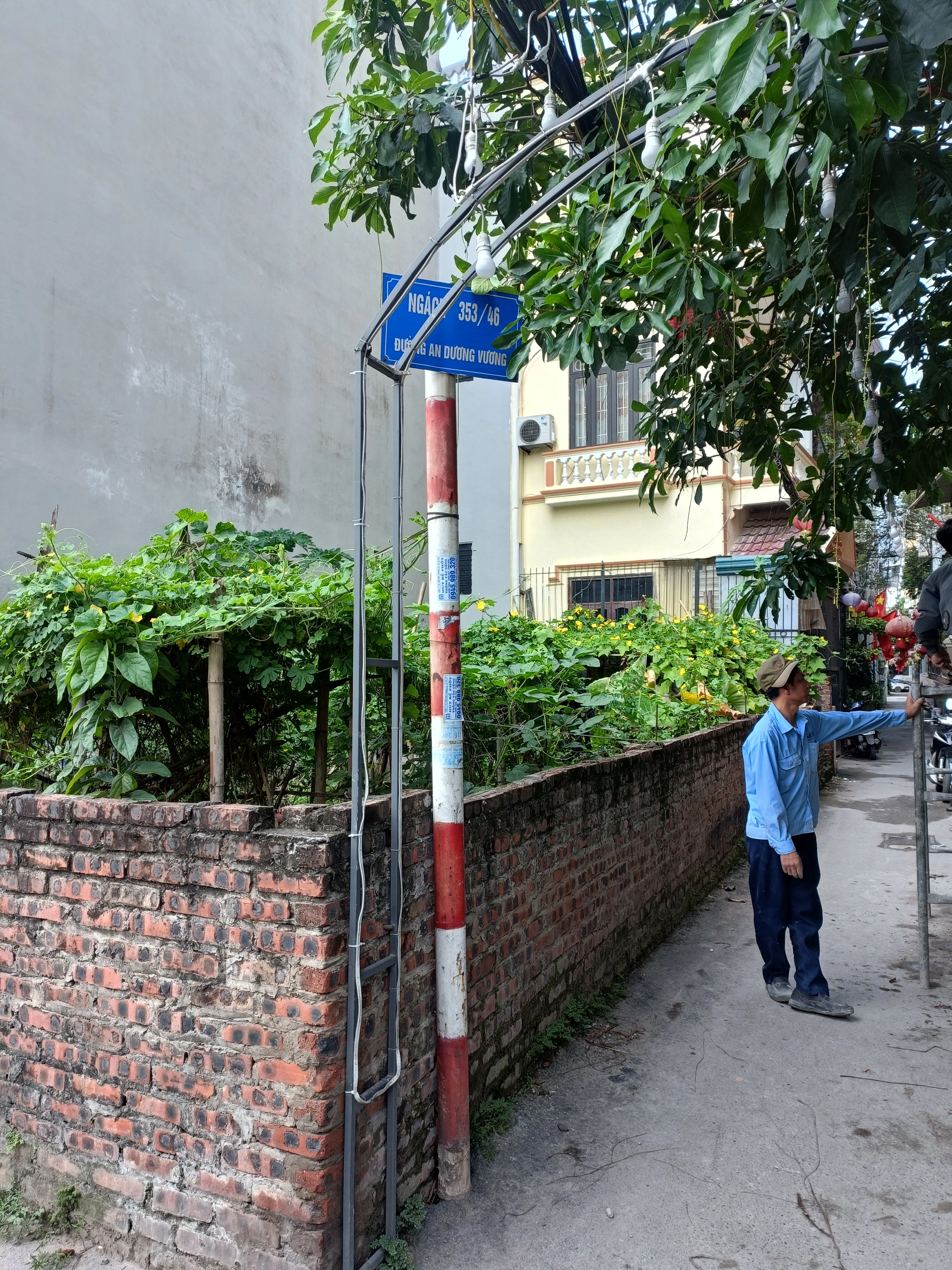 Nhà mặt ngõ cách An Dương Vương (đường gom chân đê) 100m, P. Phú Thượng, Q. Tây Hồ, TP. Hà Nội