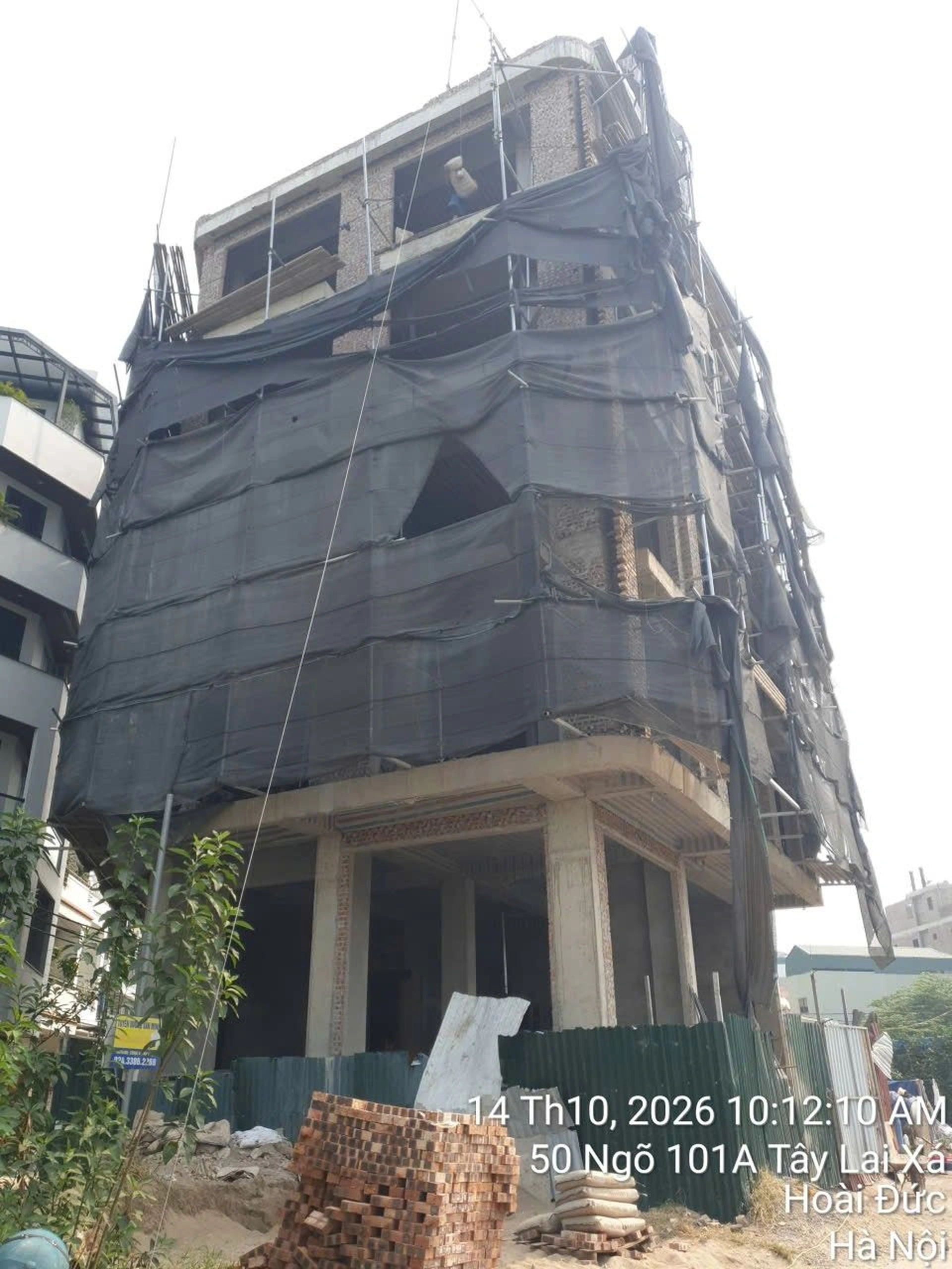 Nhà mặt ngõ cách Khu đô thị LIDECO 200m, X. Kim Chung, H. Hoài Đức, TP. Hà Nội
