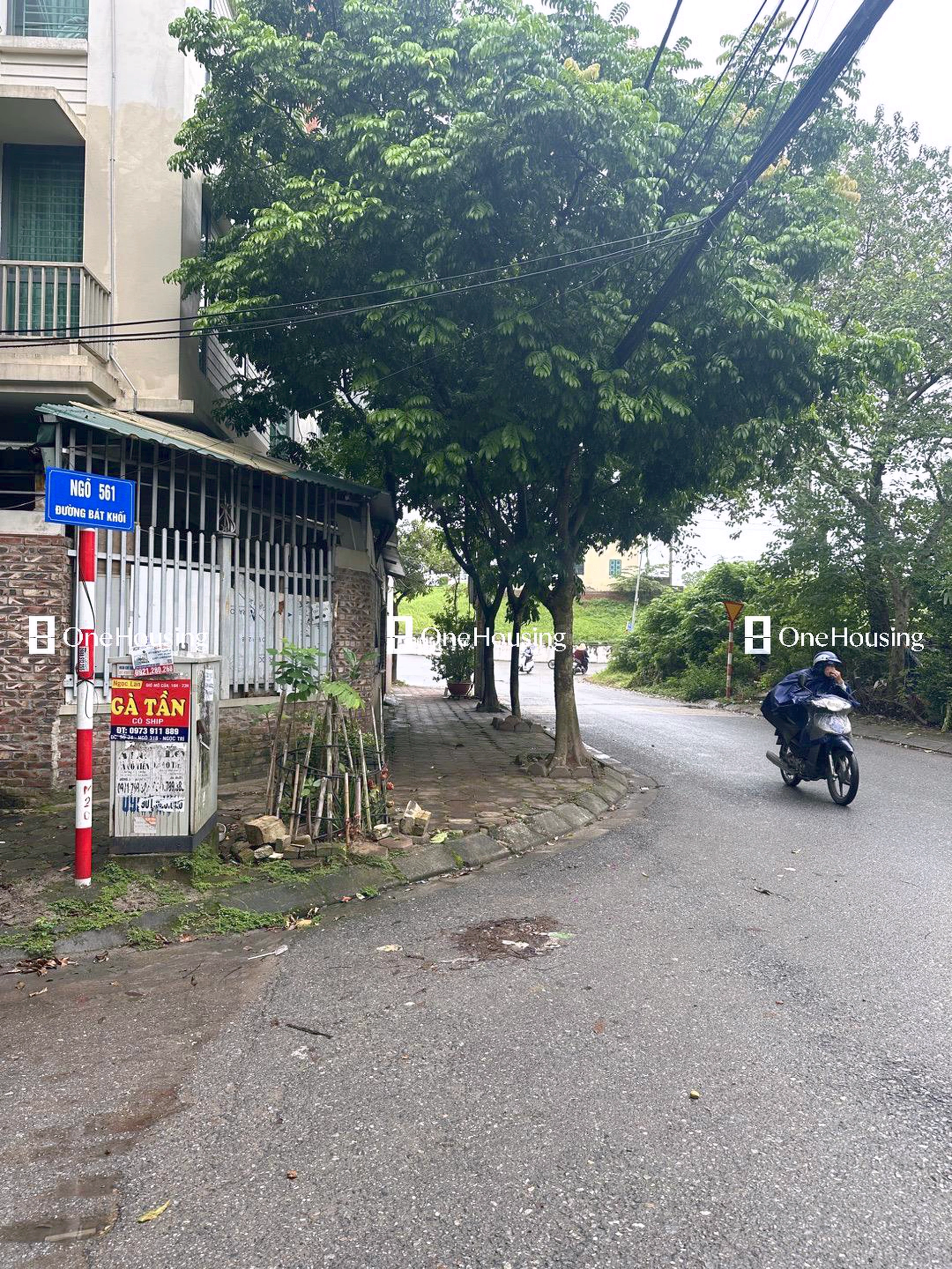 Nhà mặt ngõ cách Bát Khối (Mặt đê sông Hồng) 906.45m, P. Thạch Bàn, Q. Long Biên, TP. Hà Nội