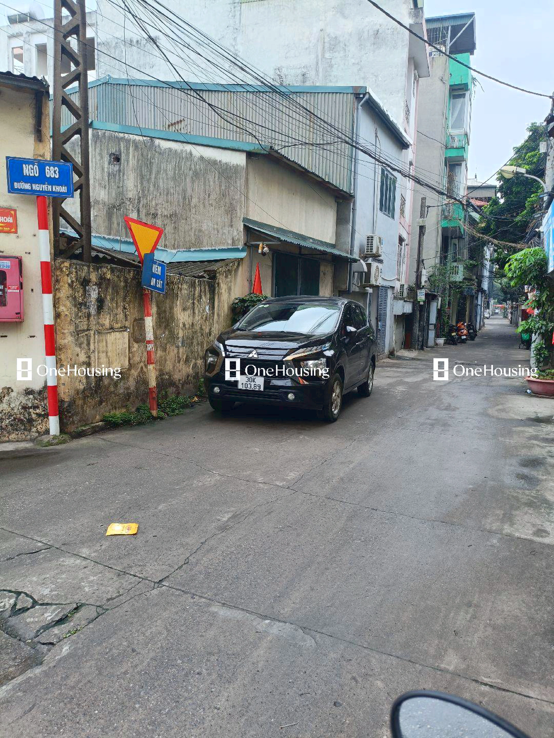 Nhà mặt ngõ cách Đường đê Nguyễn Khoái (Ngoài đê) 100m, P. Thanh Trì, Q. Hoàng Mai, TP. Hà Nội