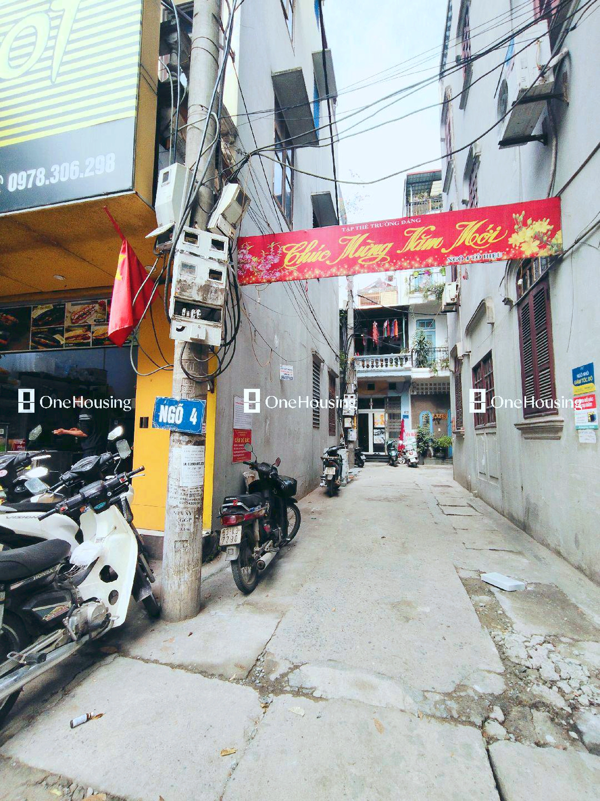 Nhà mặt ngõ cách Tô Hiệu 27m, P. Nguyễn Trãi, Q. Hà Đông, TP. Hà Nội