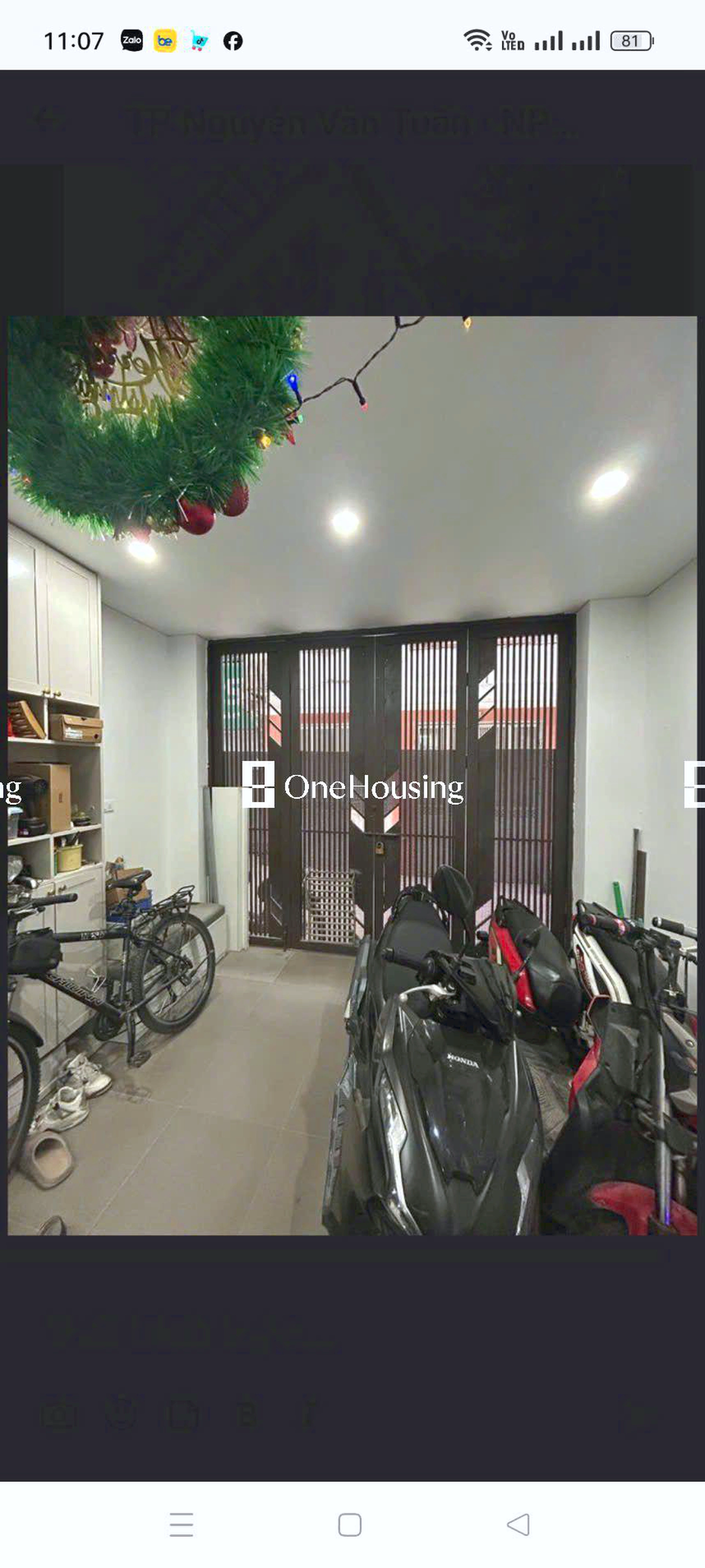 Nhà mặt ngõ cách Minh Khai 20m, P. Vĩnh Tuy, Q. Hai Bà Trưng, TP. Hà Nội