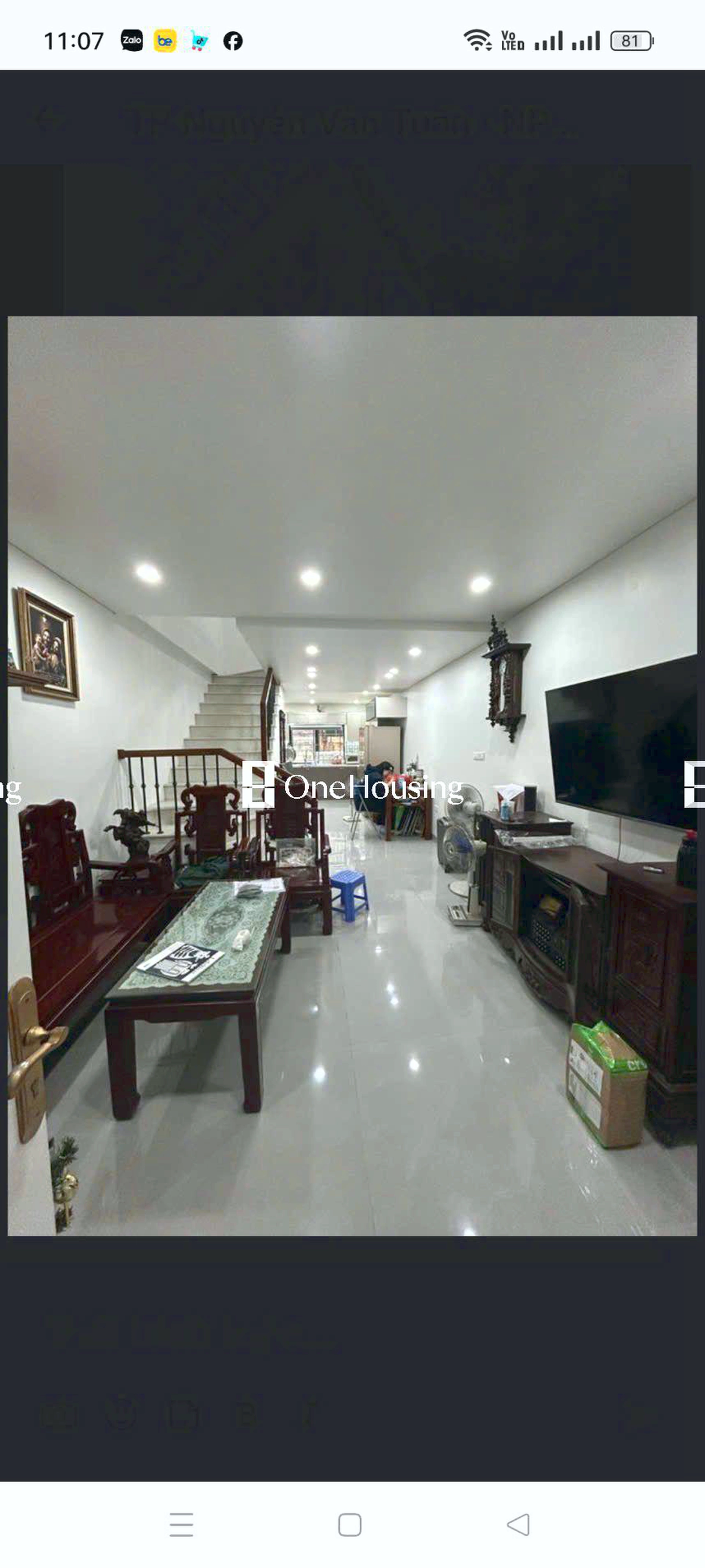 Nhà mặt ngõ cách Minh Khai 20m, P. Vĩnh Tuy, Q. Hai Bà Trưng, TP. Hà Nội