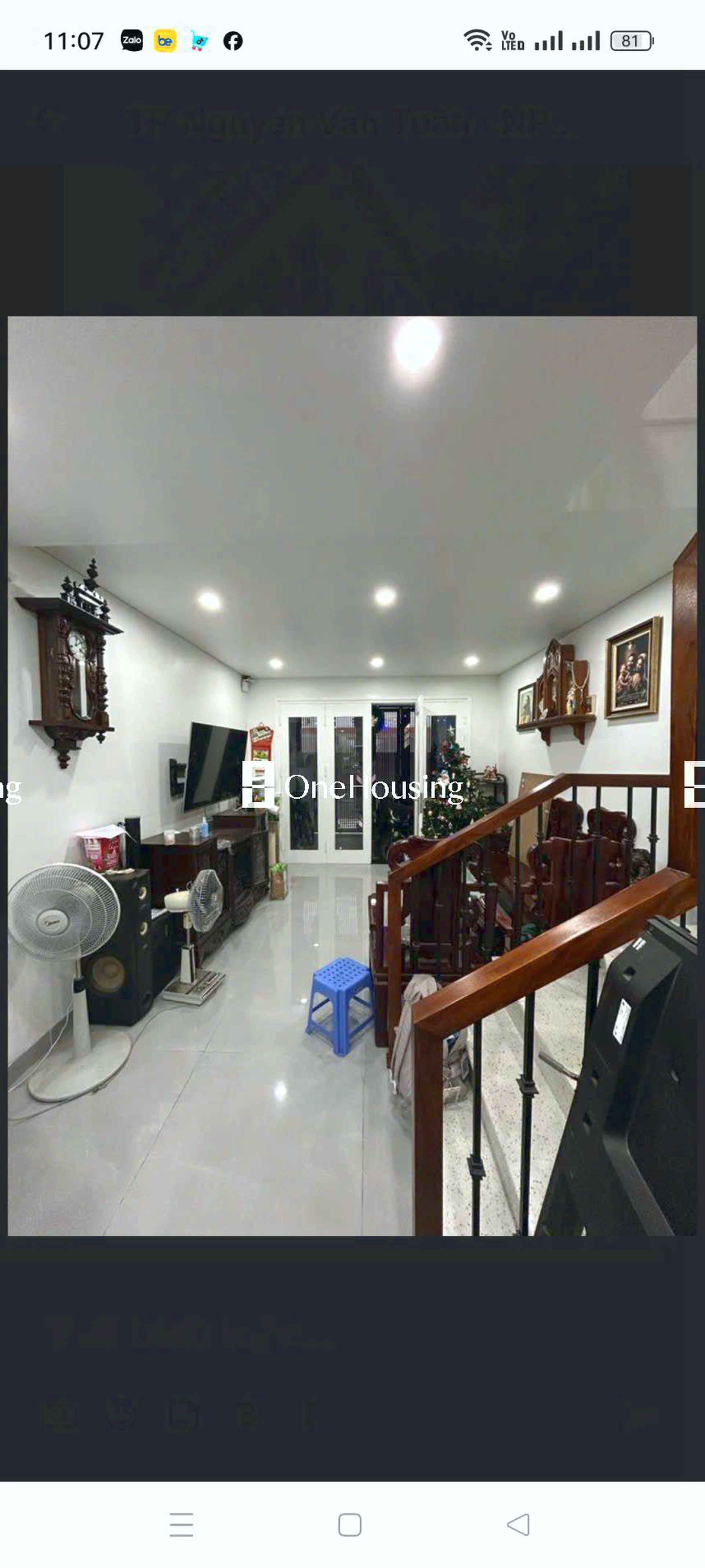 Nhà mặt ngõ cách Minh Khai 20m, P. Vĩnh Tuy, Q. Hai Bà Trưng, TP. Hà Nội