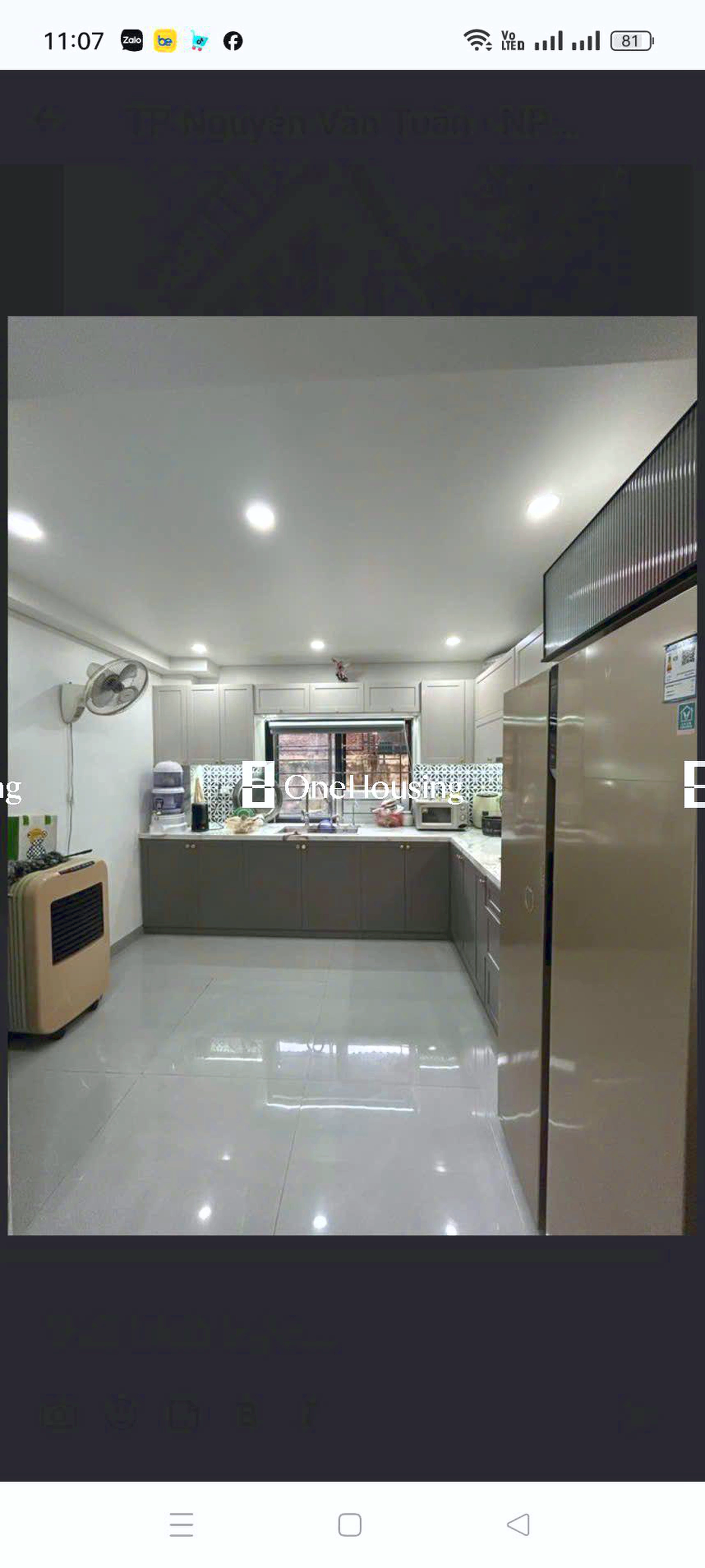 Nhà mặt ngõ cách Minh Khai 20m, P. Vĩnh Tuy, Q. Hai Bà Trưng, TP. Hà Nội