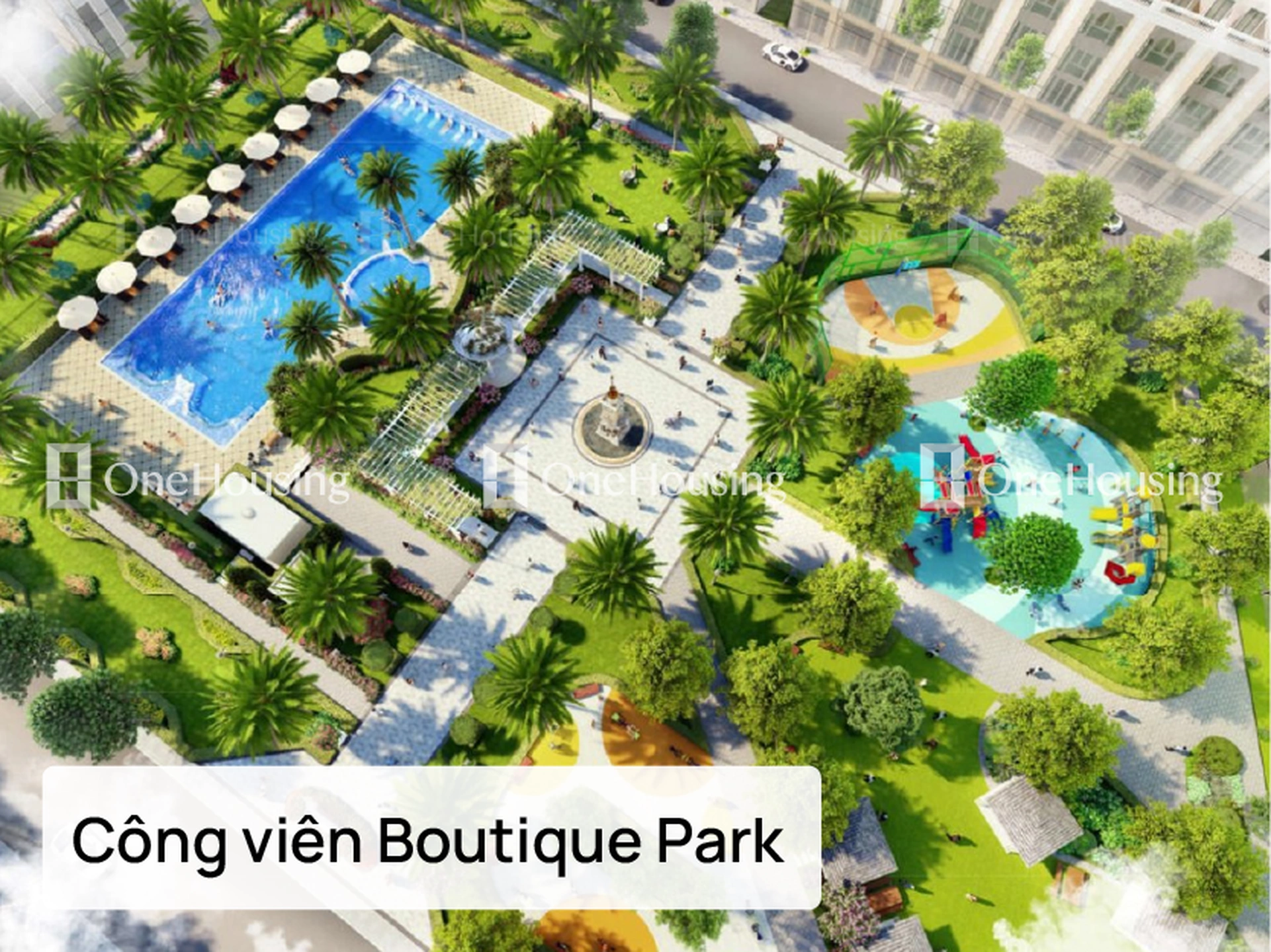 anh tien ich Biet thu lien ke du an Vinhomes Global Gate 1