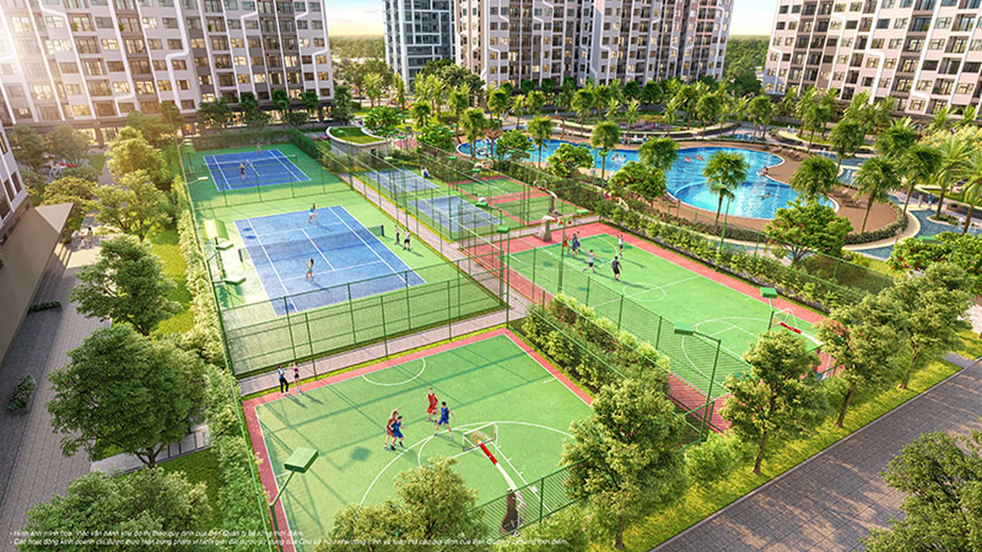 anh tien ich Phan khu The Miami du an Vinhomes Smart City 3