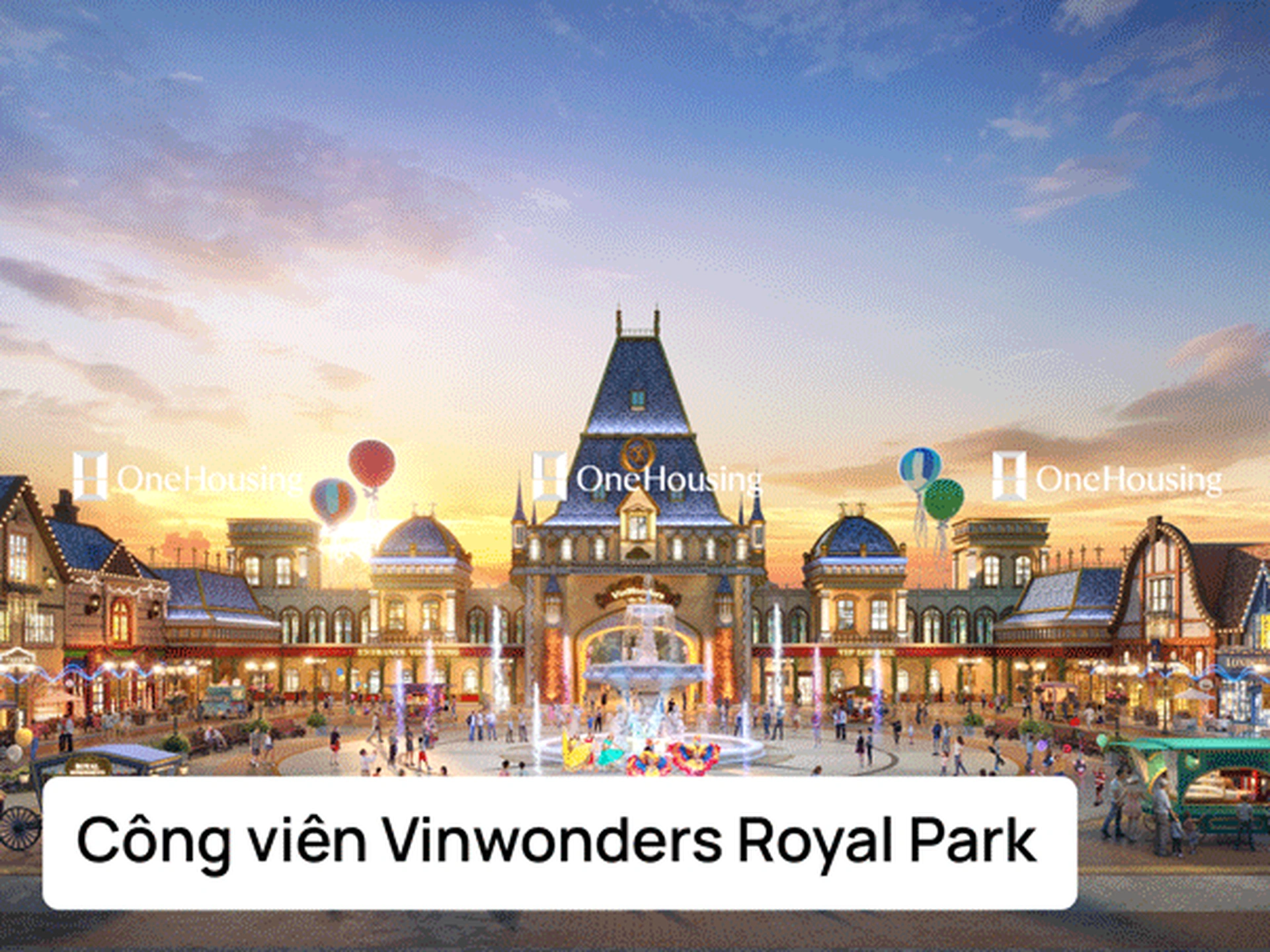 anh tien ich Biet thu lien ke du an Vinhomes Royal Island 2