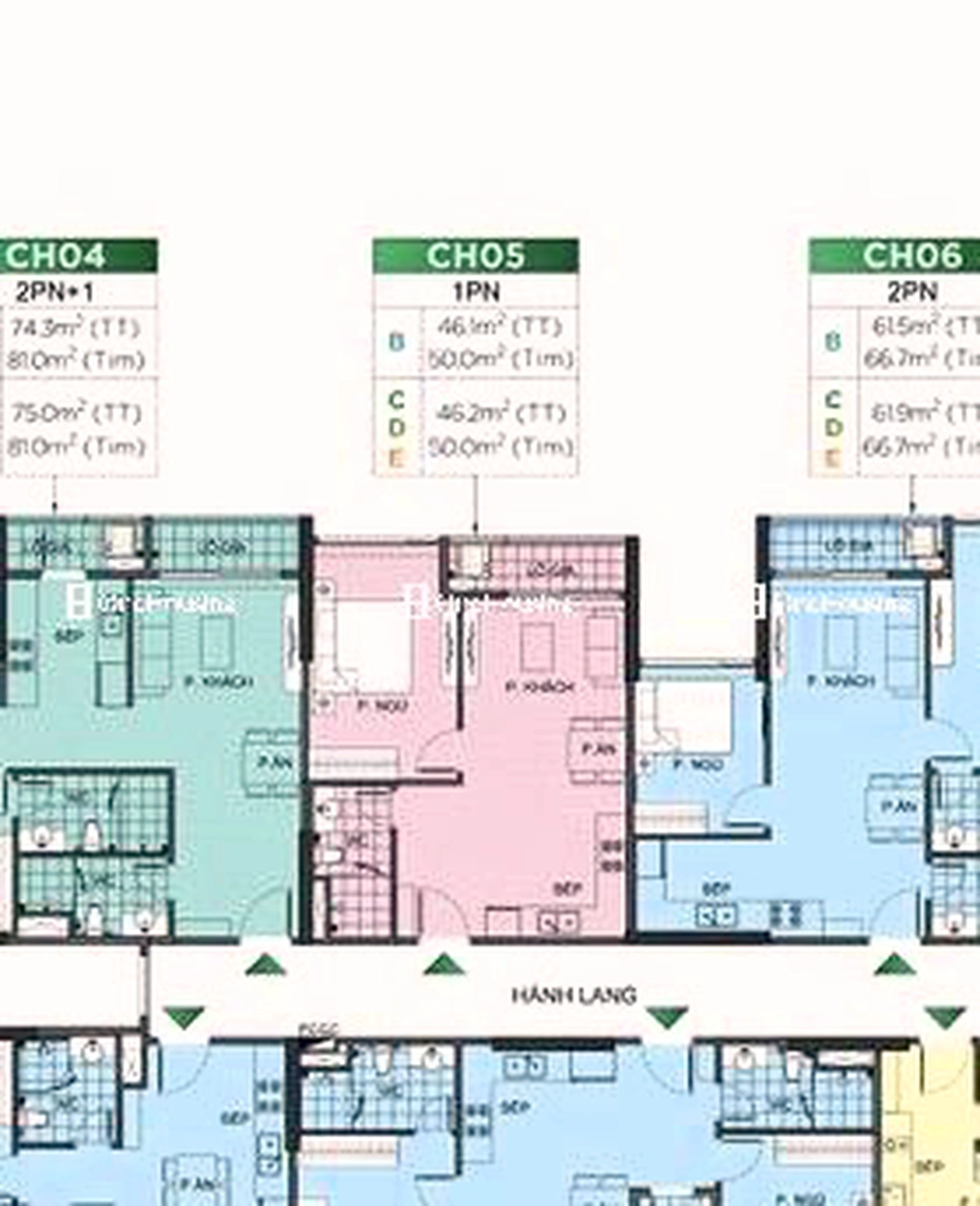 Căn 1PN toà TC2 - The Canopy Residences - Vinhomes Smart City