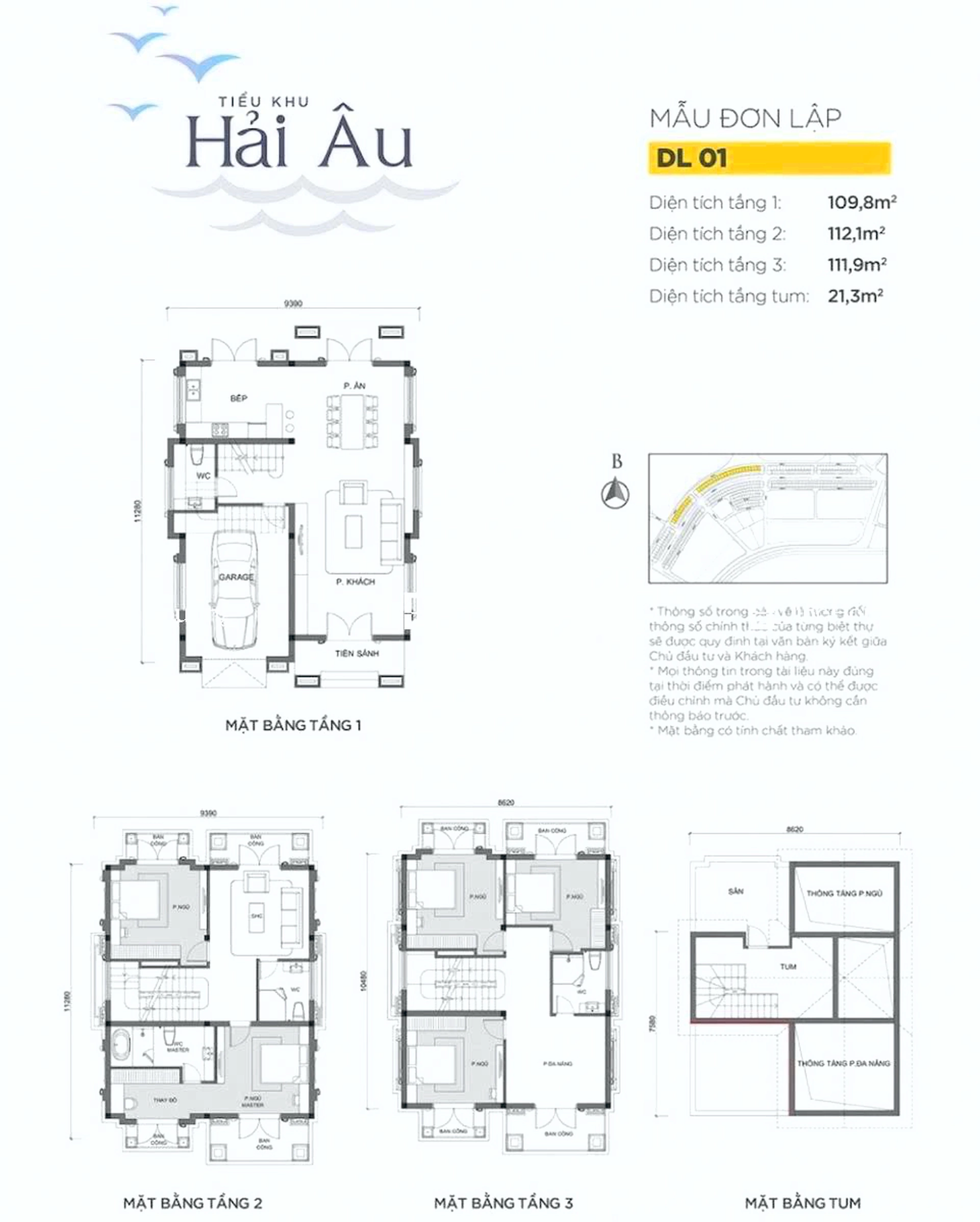 Biệt thự Hải Âu - Vinhomes Ocean Park