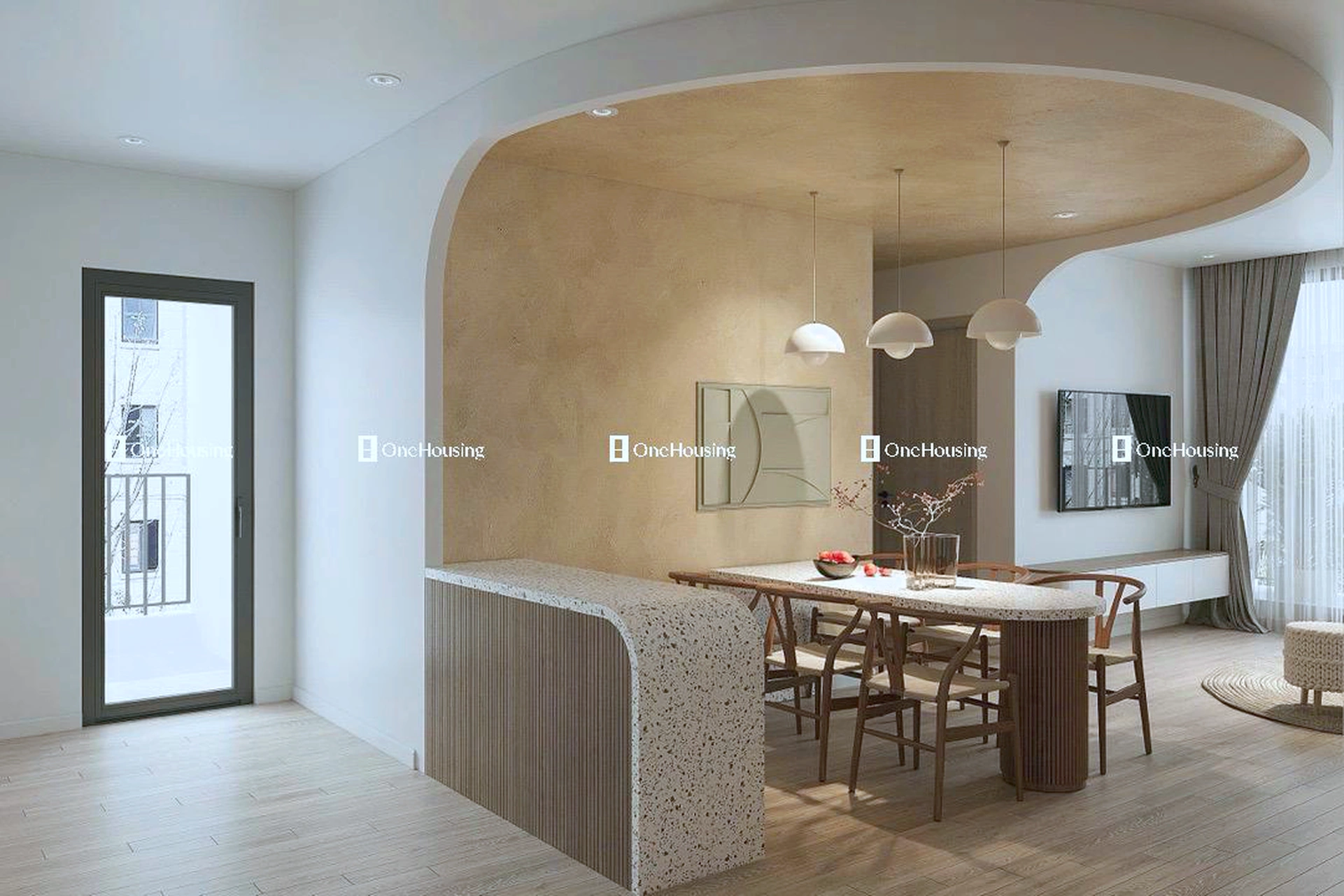 Căn 3PN toà P1 - The Pavilion - Vinhomes Ocean Park