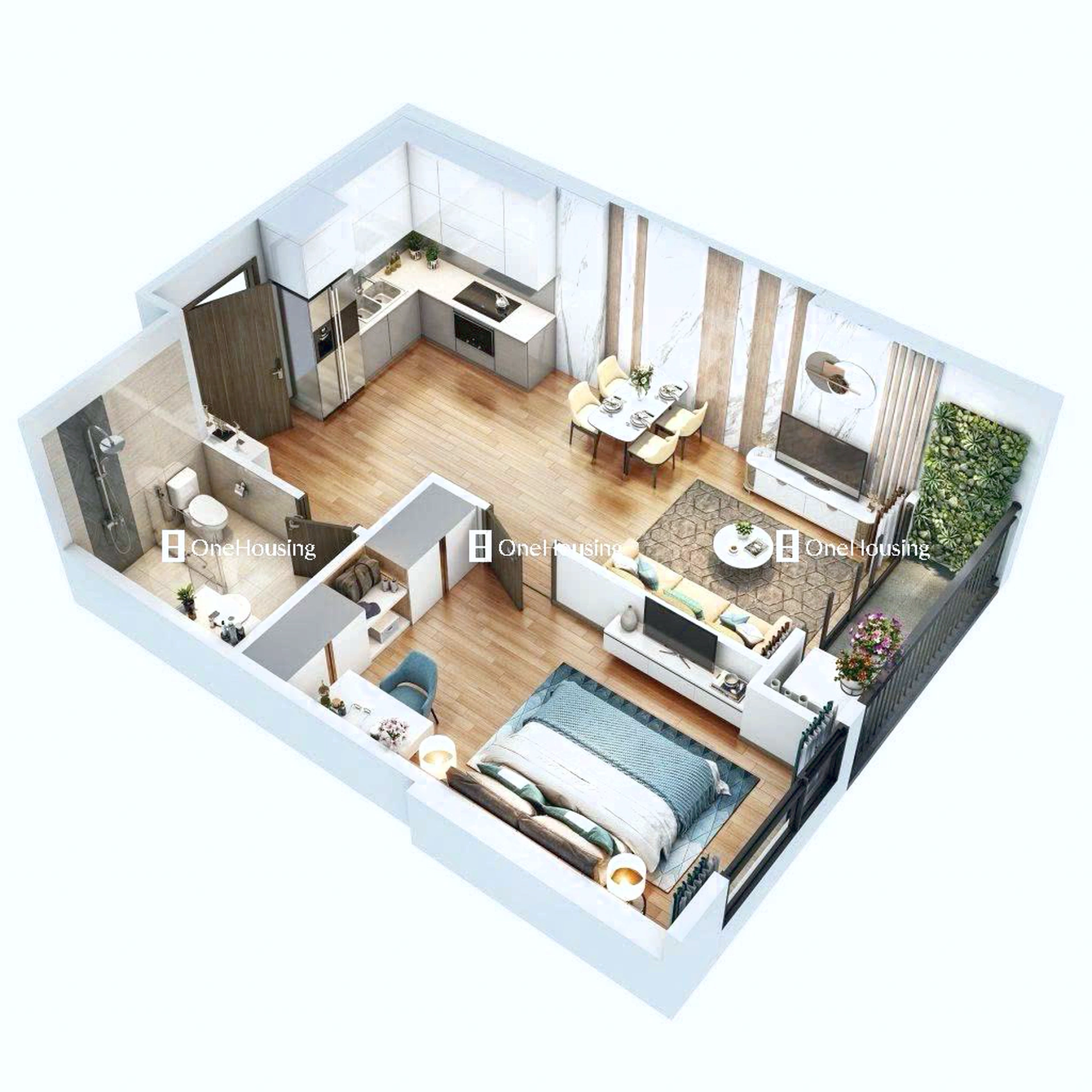 Căn 1PN+ toà S4.02 - The Sapphire - Vinhomes Smart City