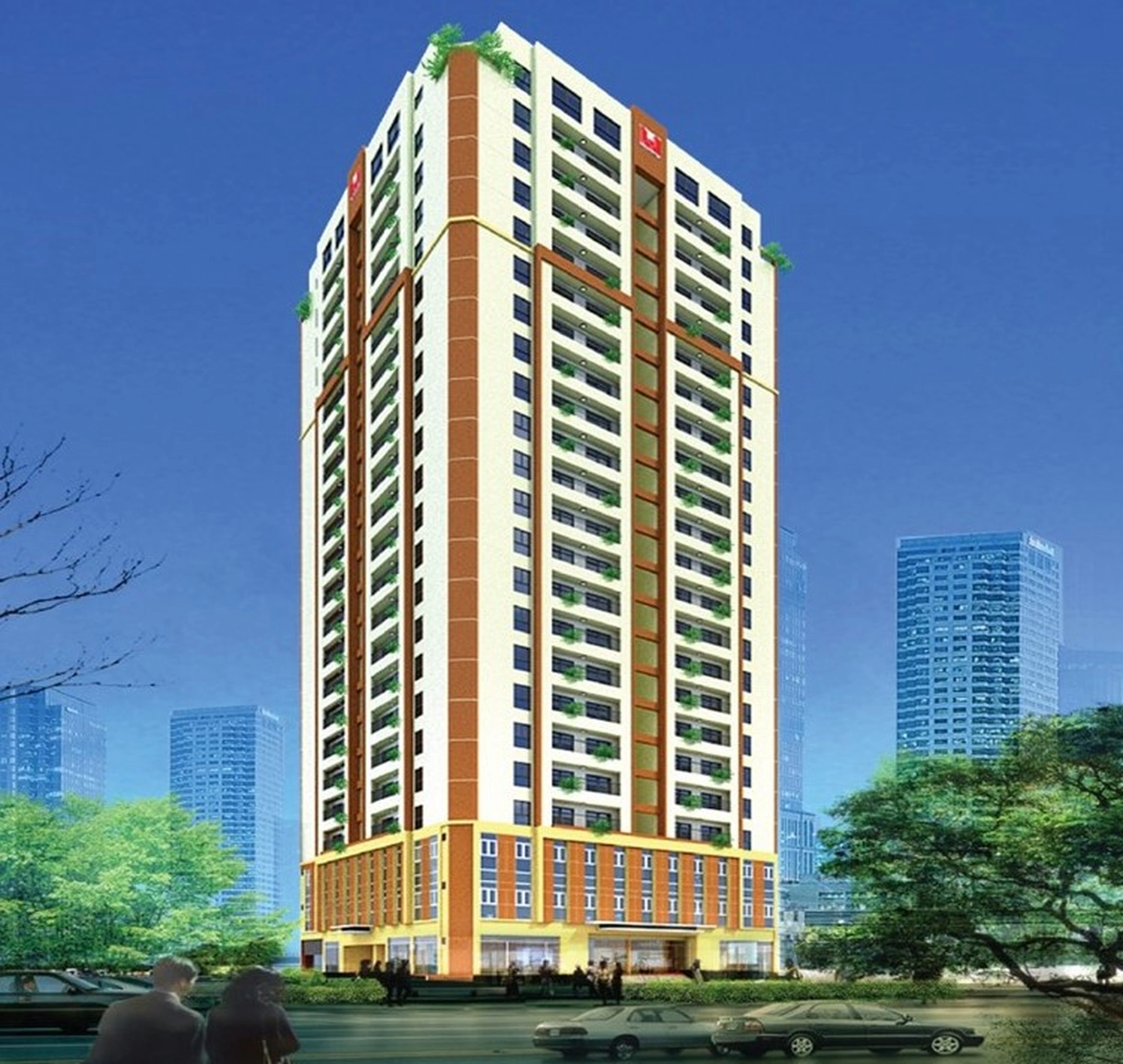anh Can ho chung cu du an 199 Cowa Tower 1